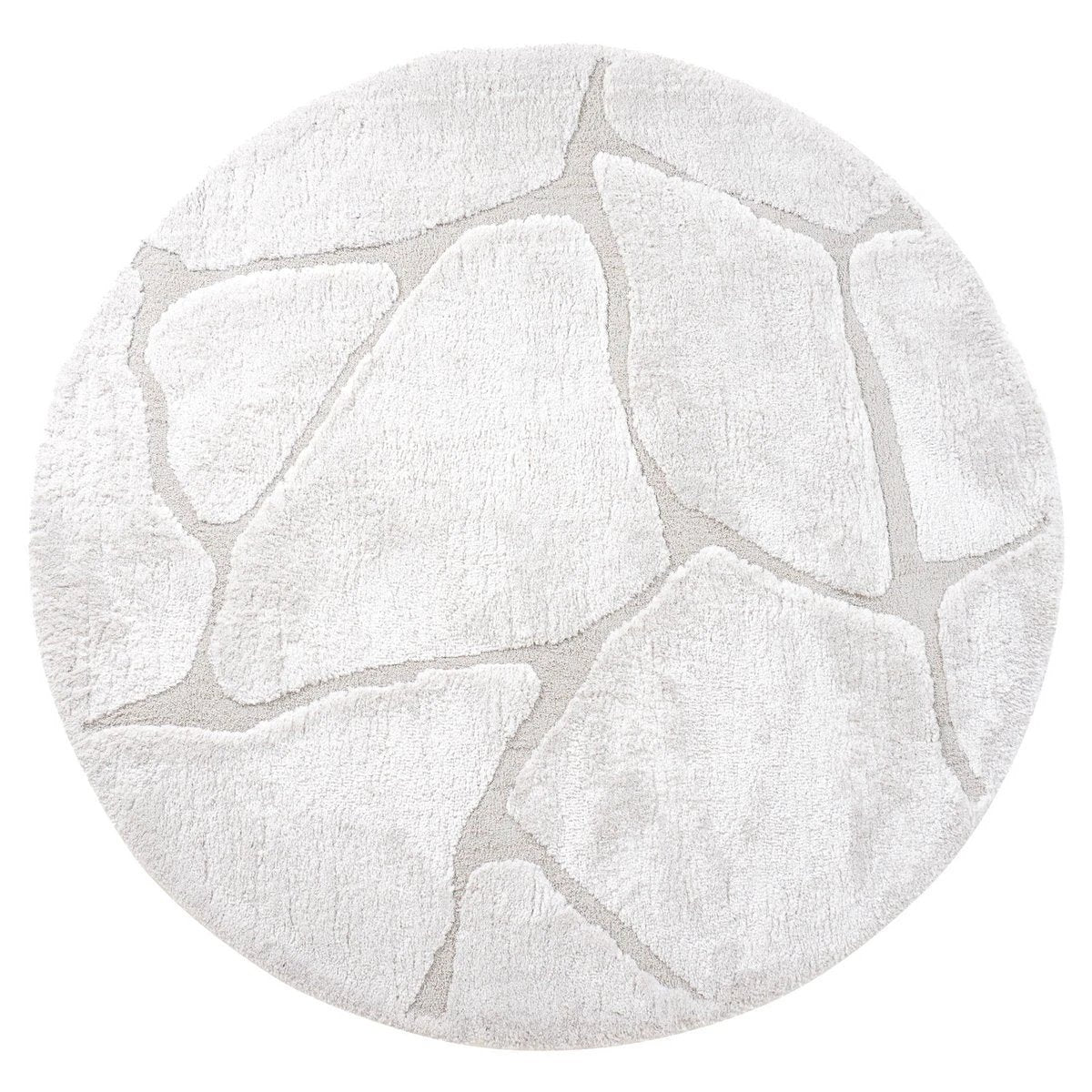 Vloerkleed Macy Creme Rond ø160 cm by Veer Carpets