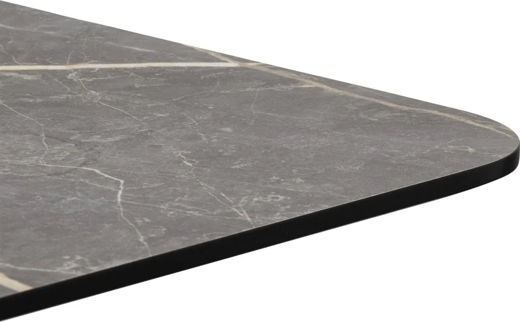 Bistrotafel Brest 120x75 | Marble Light Grey in 2 kleuren - depauwwonen