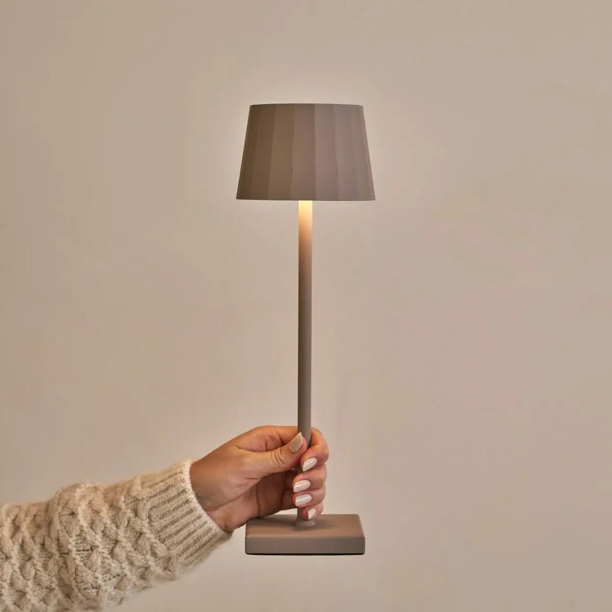 Tafellamp oplaadbaar Wouter Koala Brown