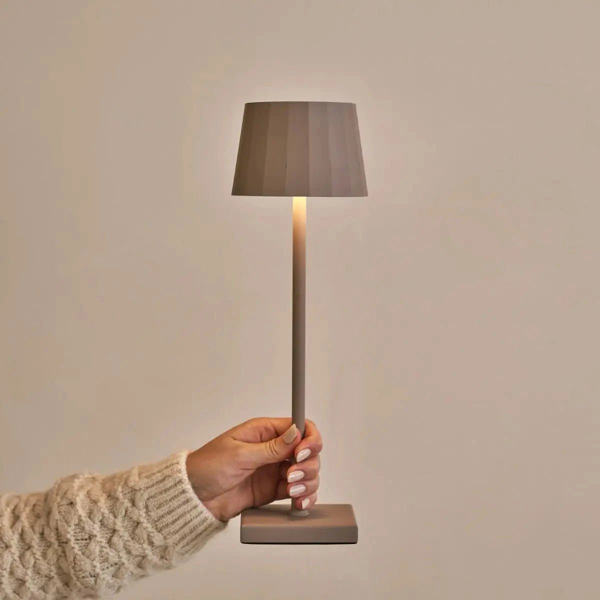 Tafellamp oplaadbaar Wouter Koala Brown by Tavellio - Amsterdam