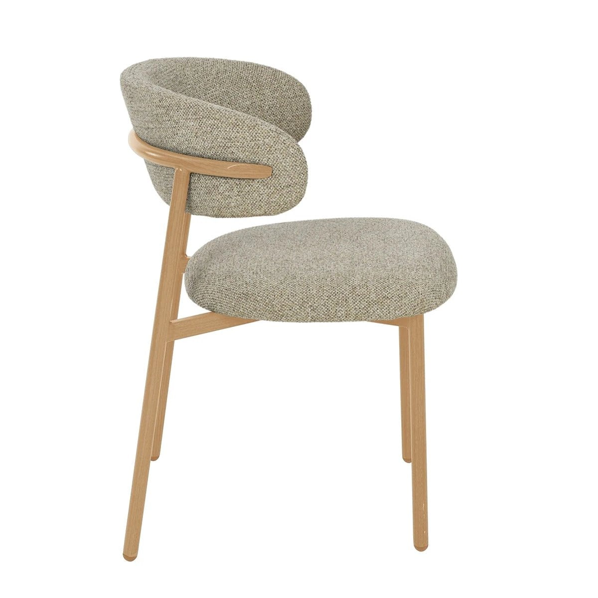 Stoel Micah Hush Oak (set van 2) by Livingfurn