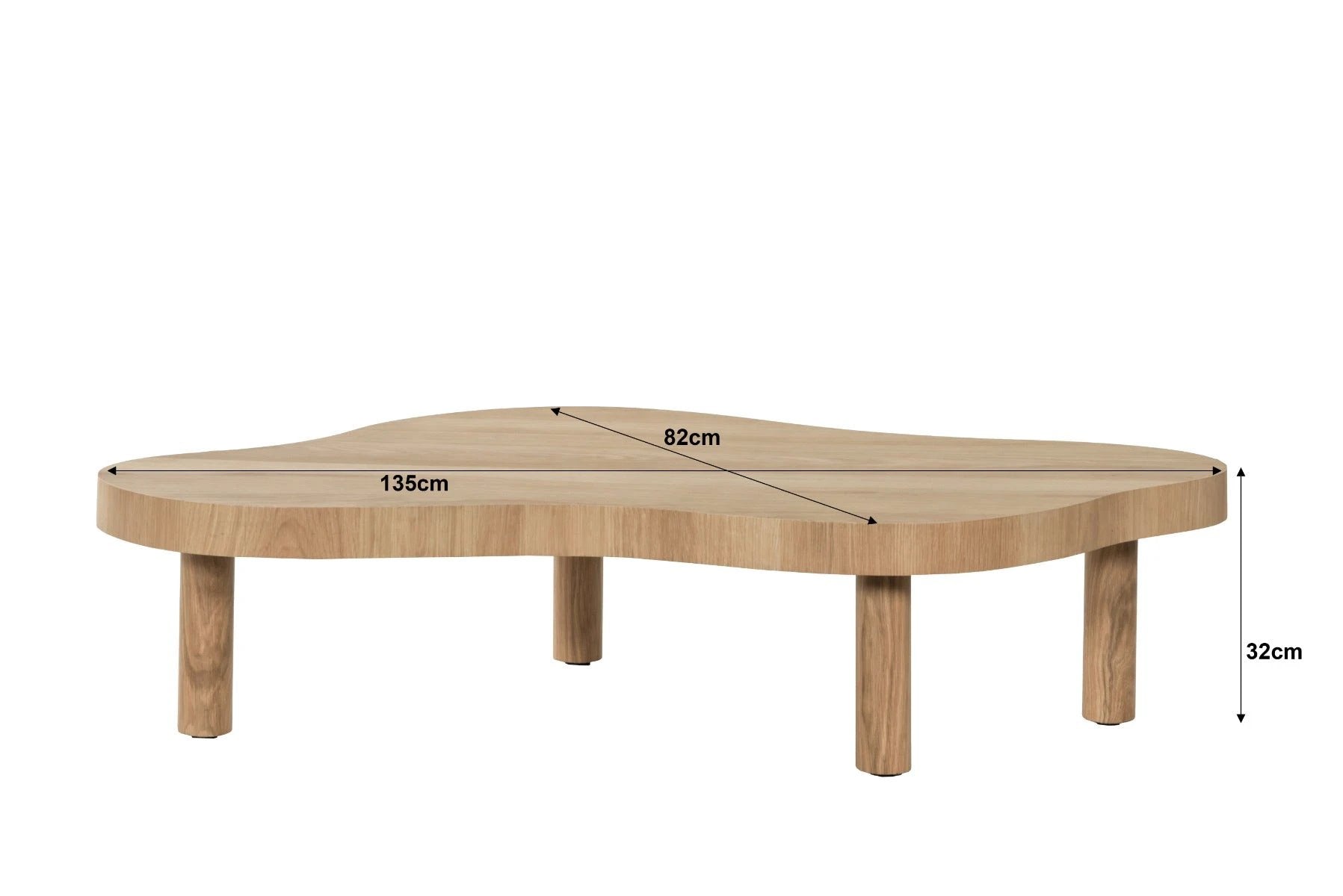 Salontafel Tobago 135 cm by Livingfurn