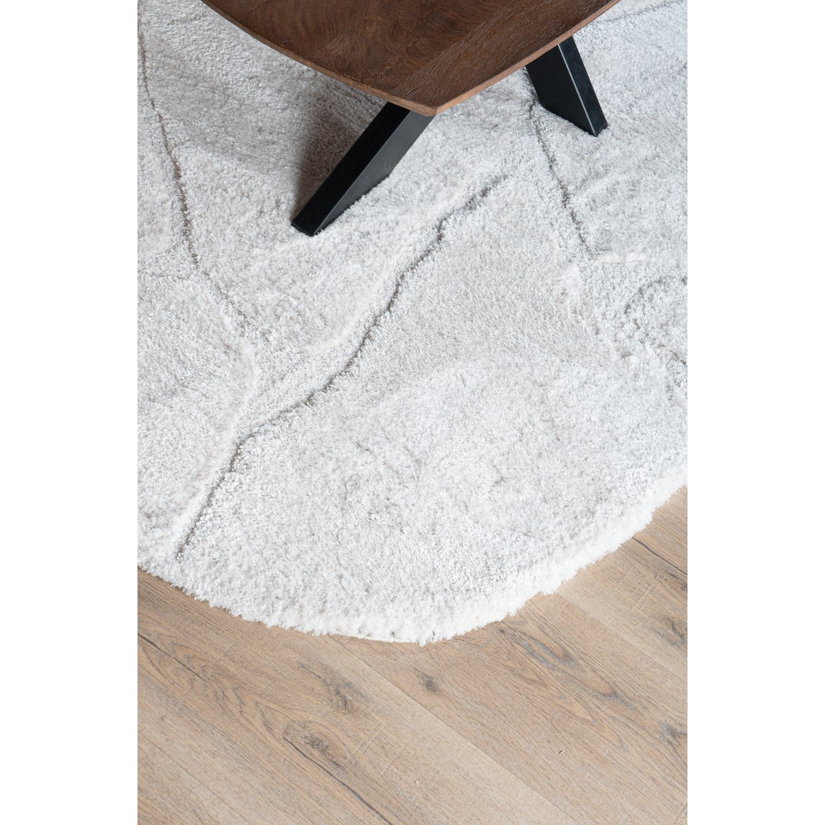 Vloerkleed Macy Creme – Rounded Corners 160 x 230 cm