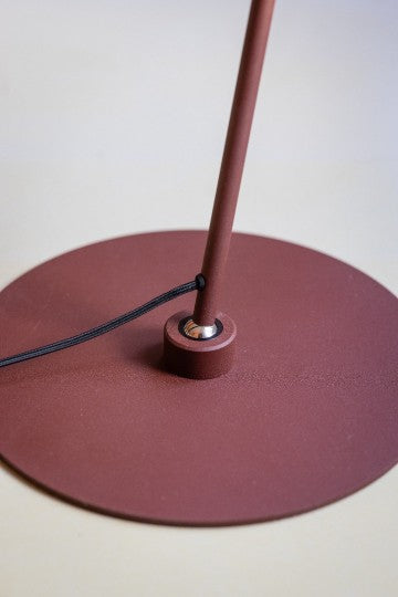 Vloerlamp Pisa rood