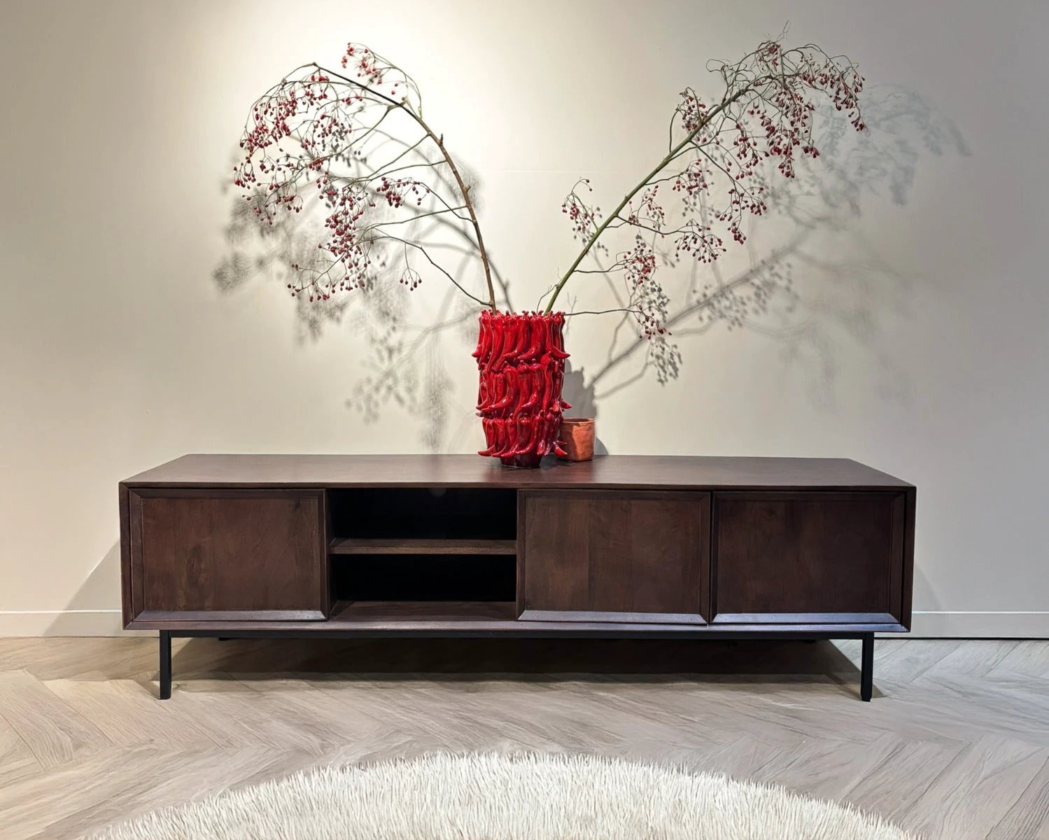 TV-meubel Ravenstein Bruin 180cm by Livingfurn