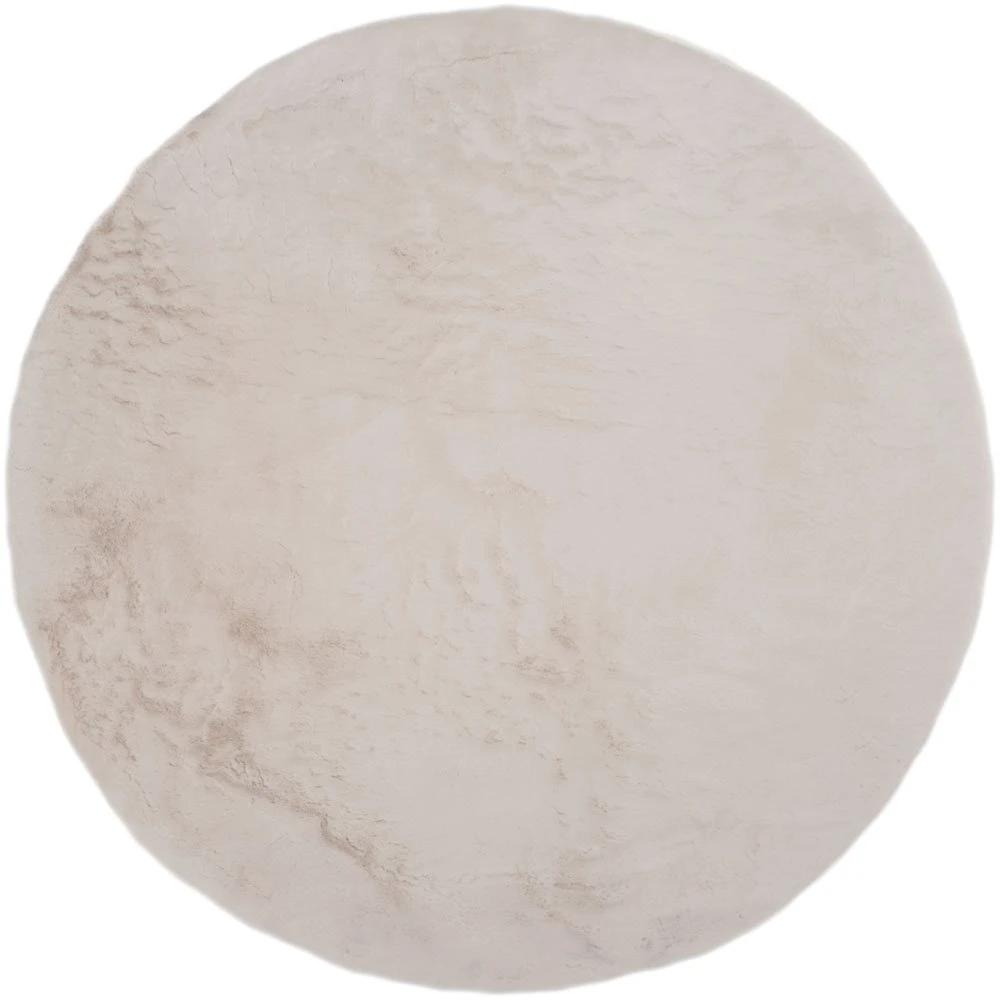 Vloerkleed Velluto Beige – Rond ø160 cm by Veer Carpets
