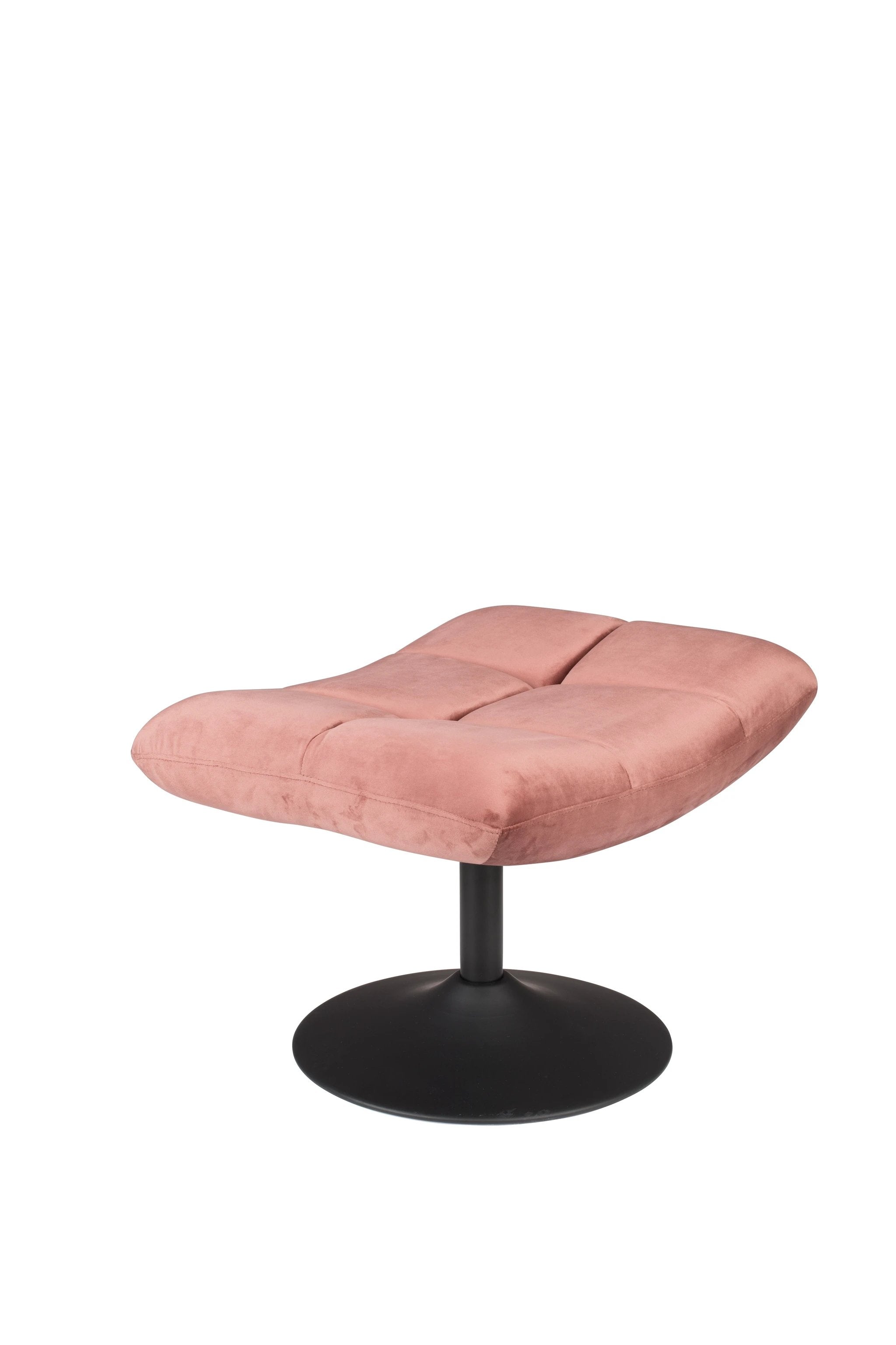 Poef Bar Velvet Old Pink by Dutchbone
