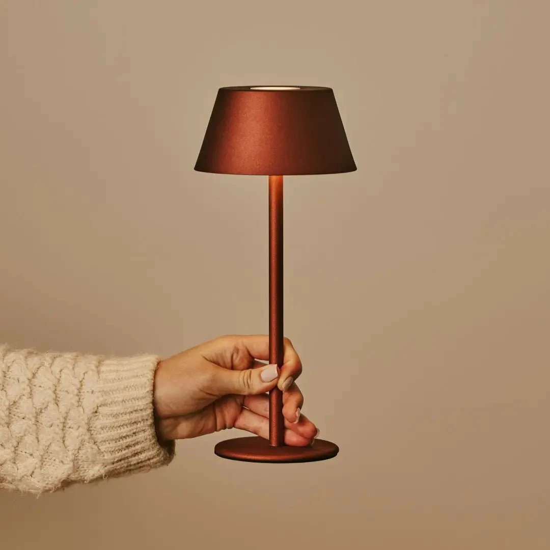 Tafellamp oplaadbaar Milou Bronze by Tavellio - Amsterdam