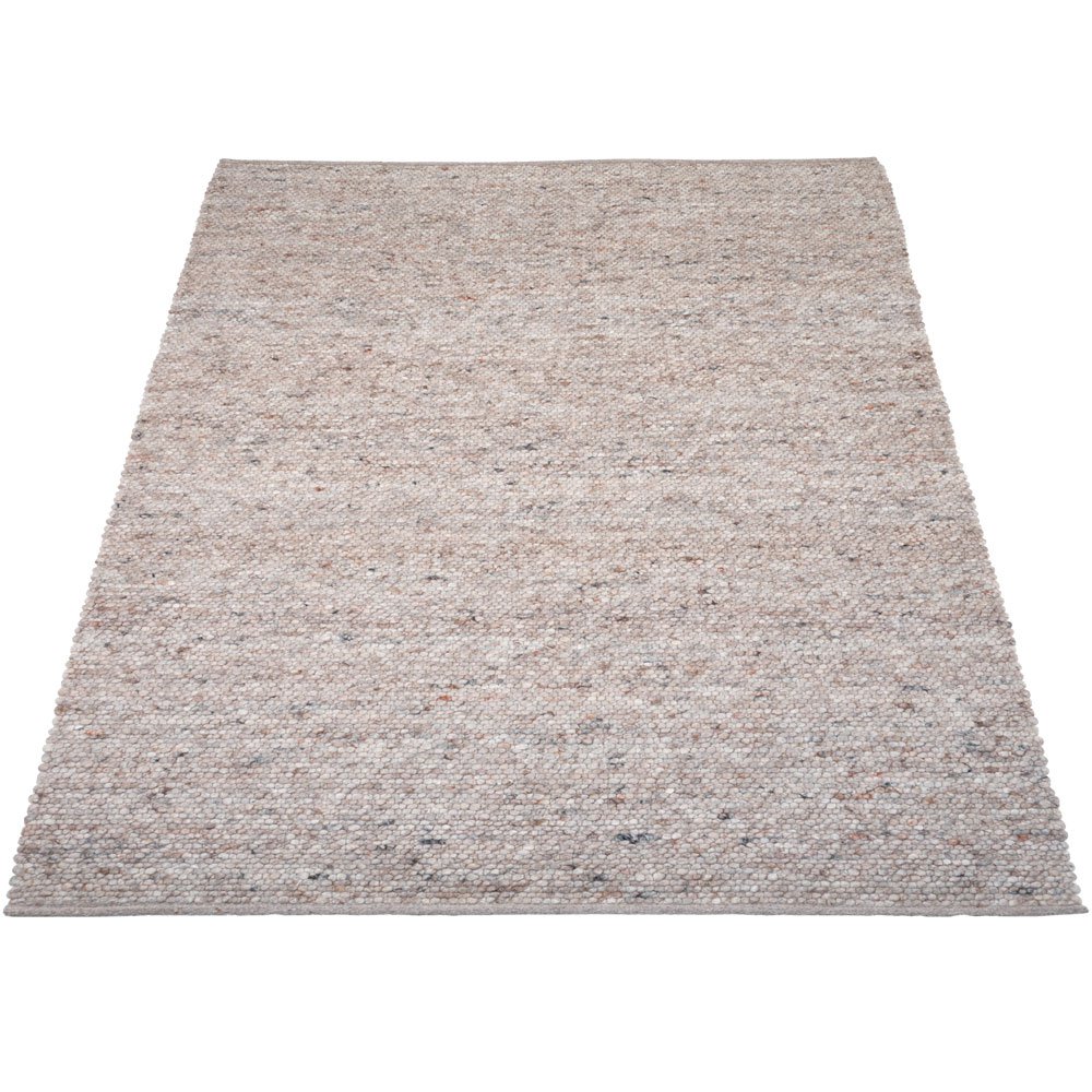 Vloerkleed Stone Donker Beige – 240 x 340 cm