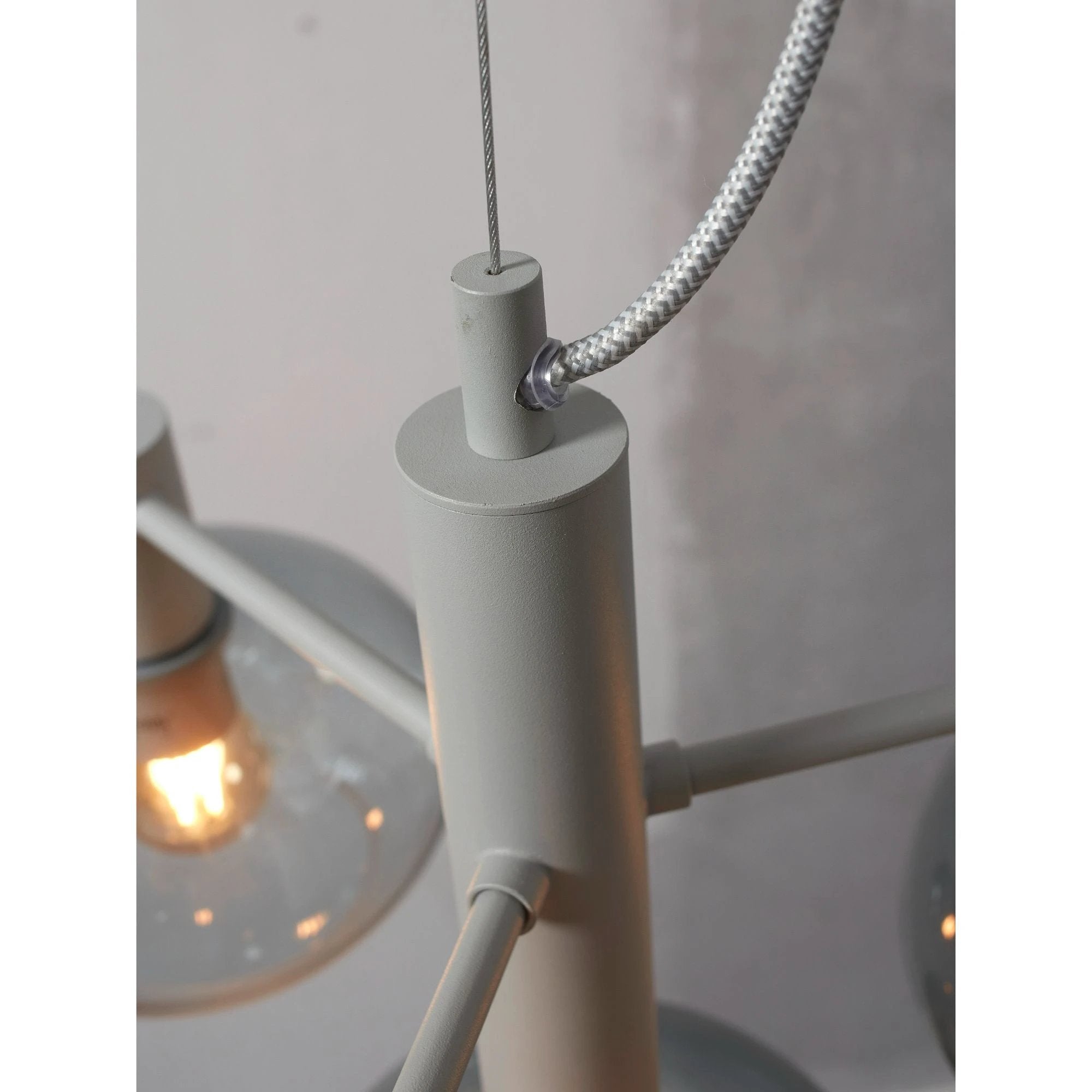 Hanglamp Bologna - Grijs - 43x43x34cm by it's about RoMi