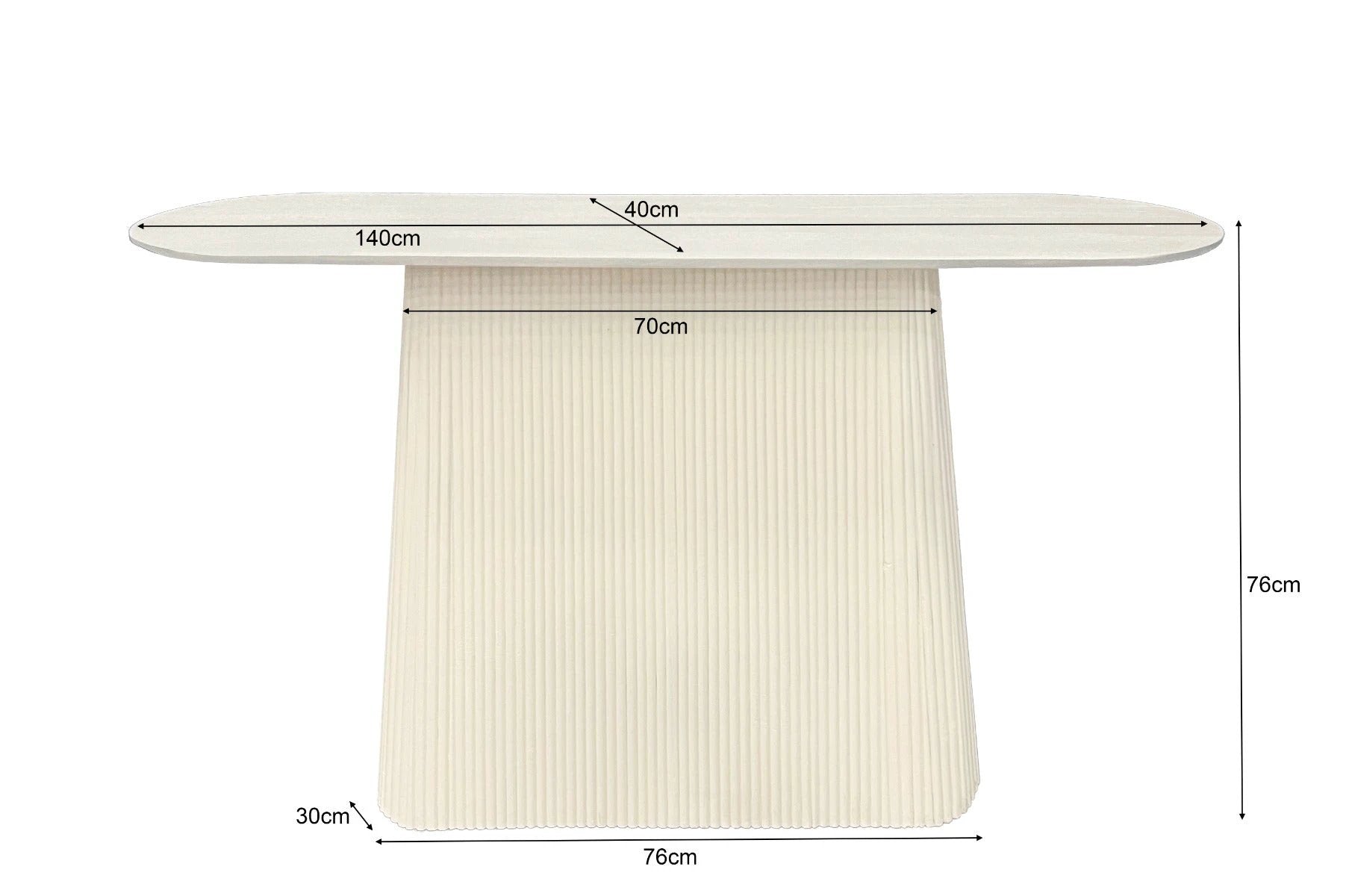 Wandtafel Patrice 140cm by Livingfurn