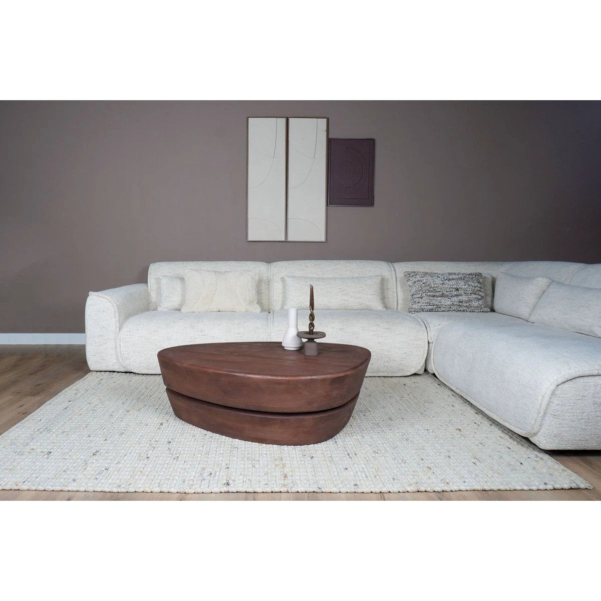 Vloerkleed Nicole Beige 425 - 200 x 280 cm by Veer Carpets