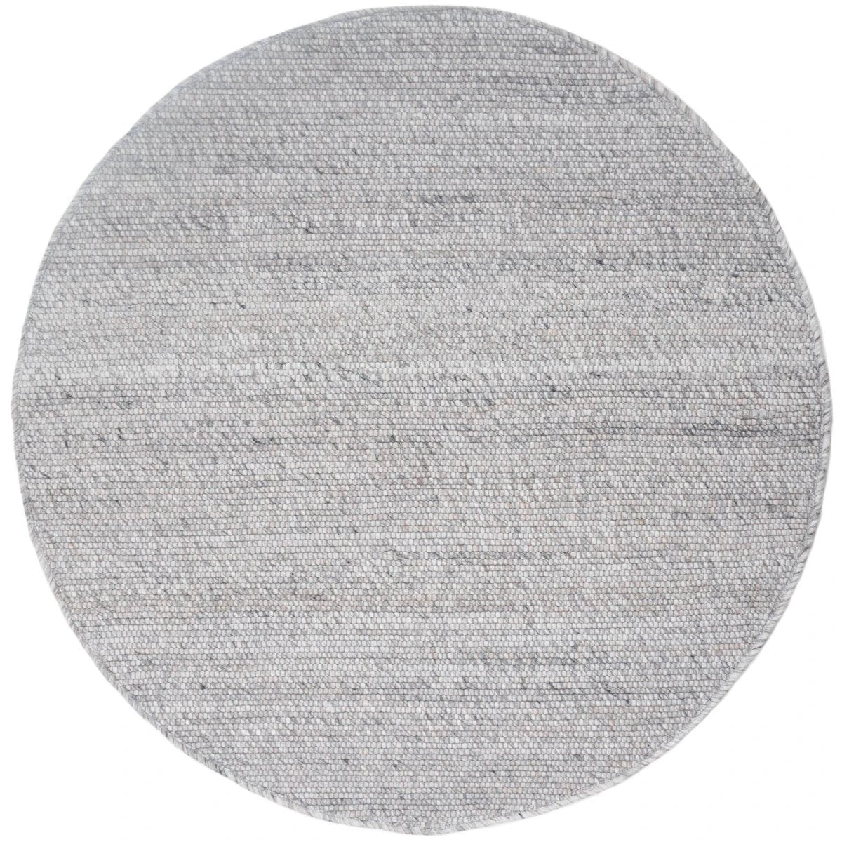 Vloerkleed Pebbel grijs - Rond ø200 cm by Veer Carpets