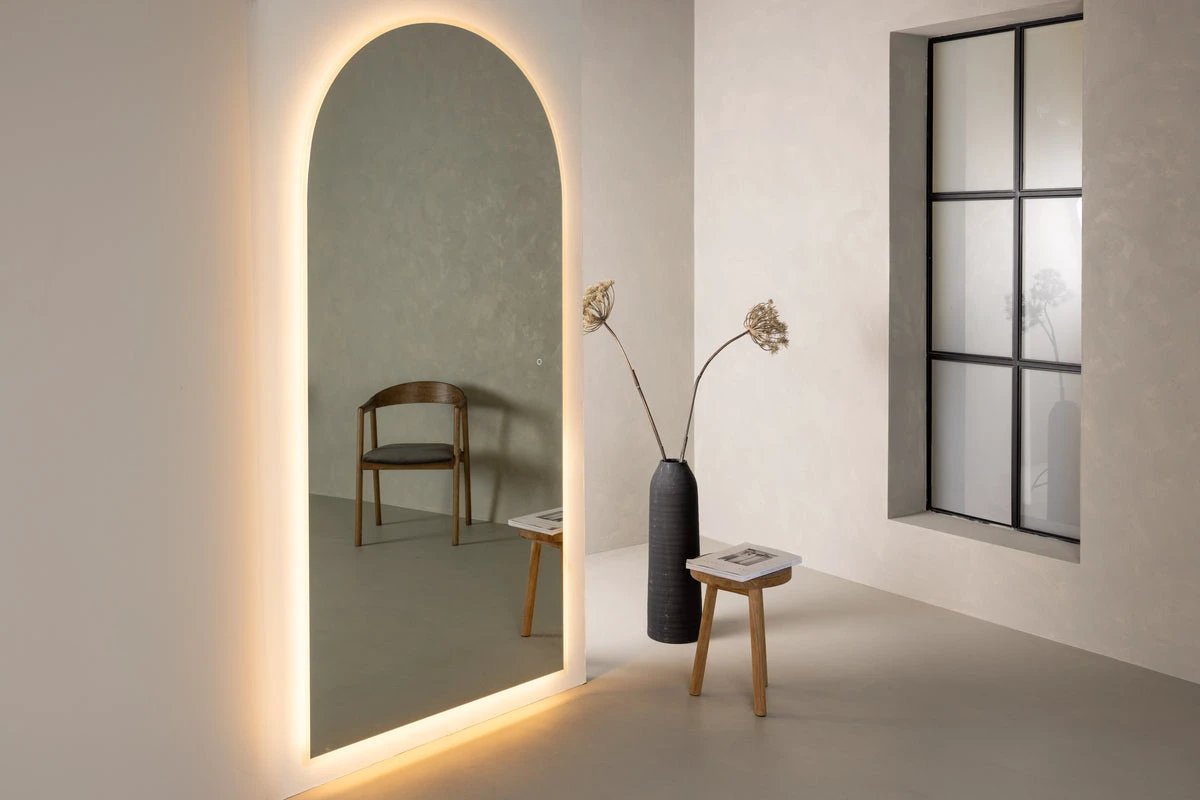 Spiegel Skeppsvik x Josefin Lustig met LED 210 x 100 by LYNDE