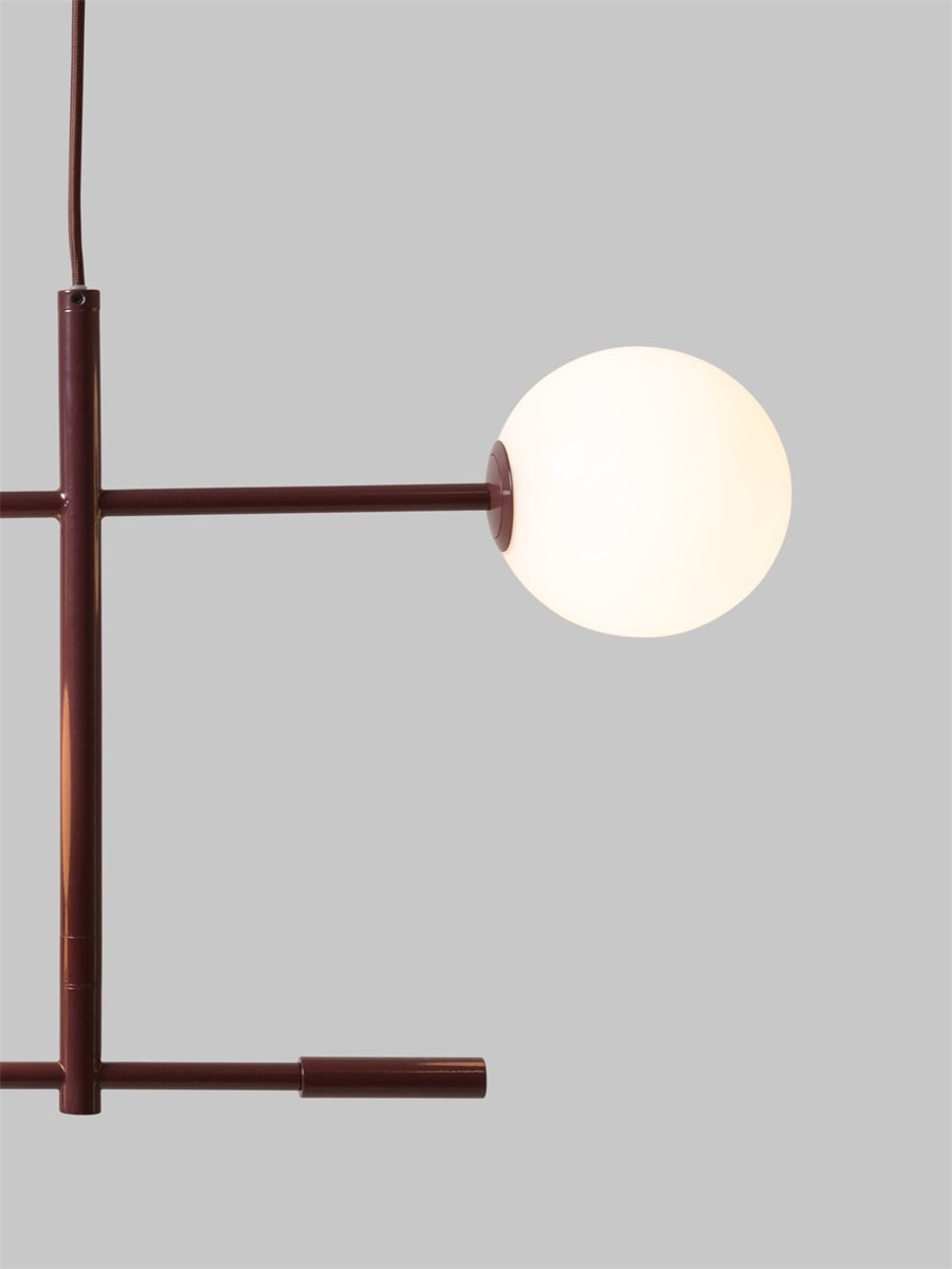 Hanglamp Copenhagen, burgundy