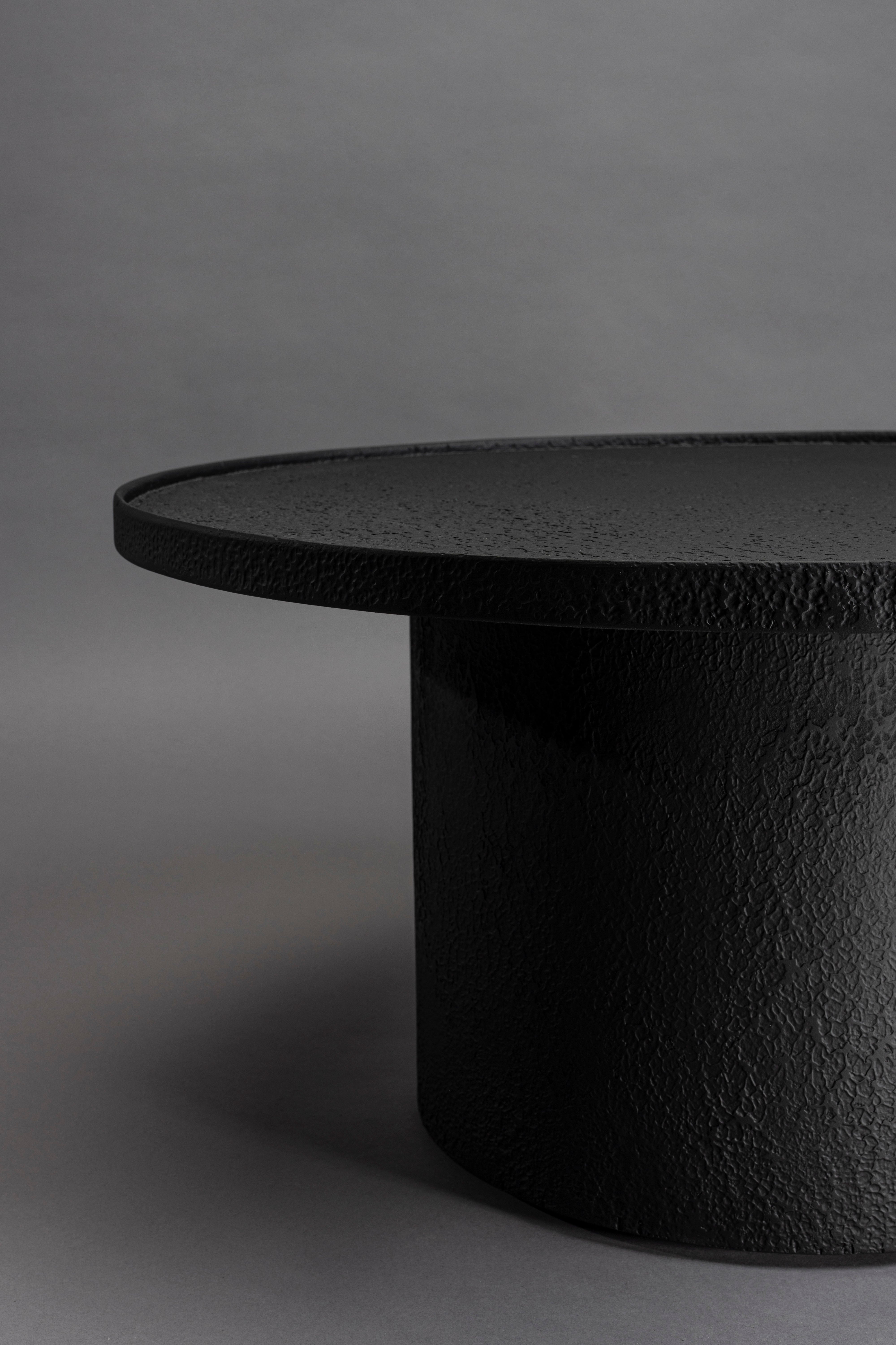 Coffee Table Winston Round Black