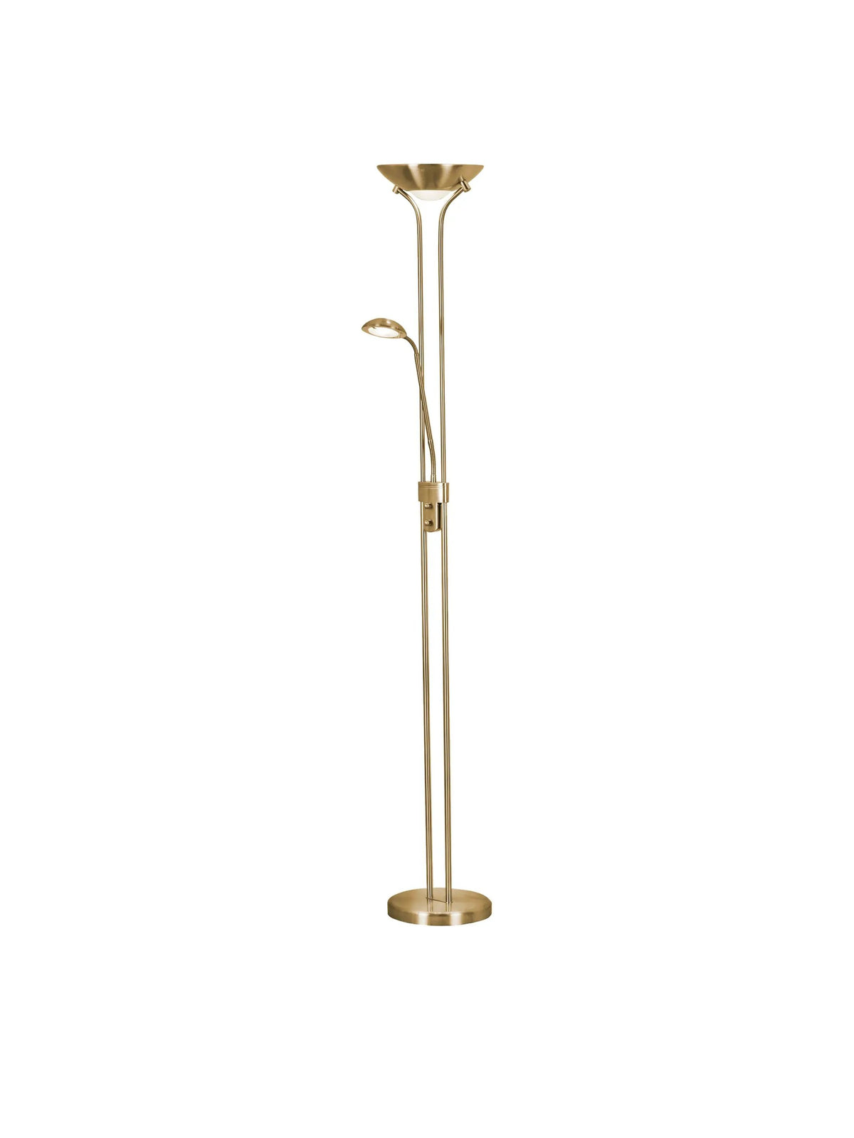 Vloerlamp Mother & Child - Satin Brass by Searchlight