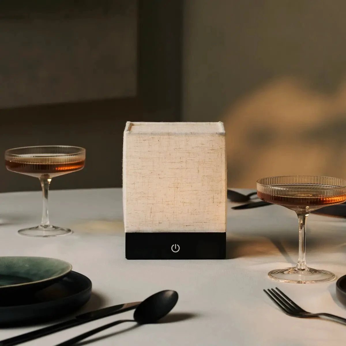 Tafellamp oplaadbaar Zano Black by Tavellio - Amsterdam