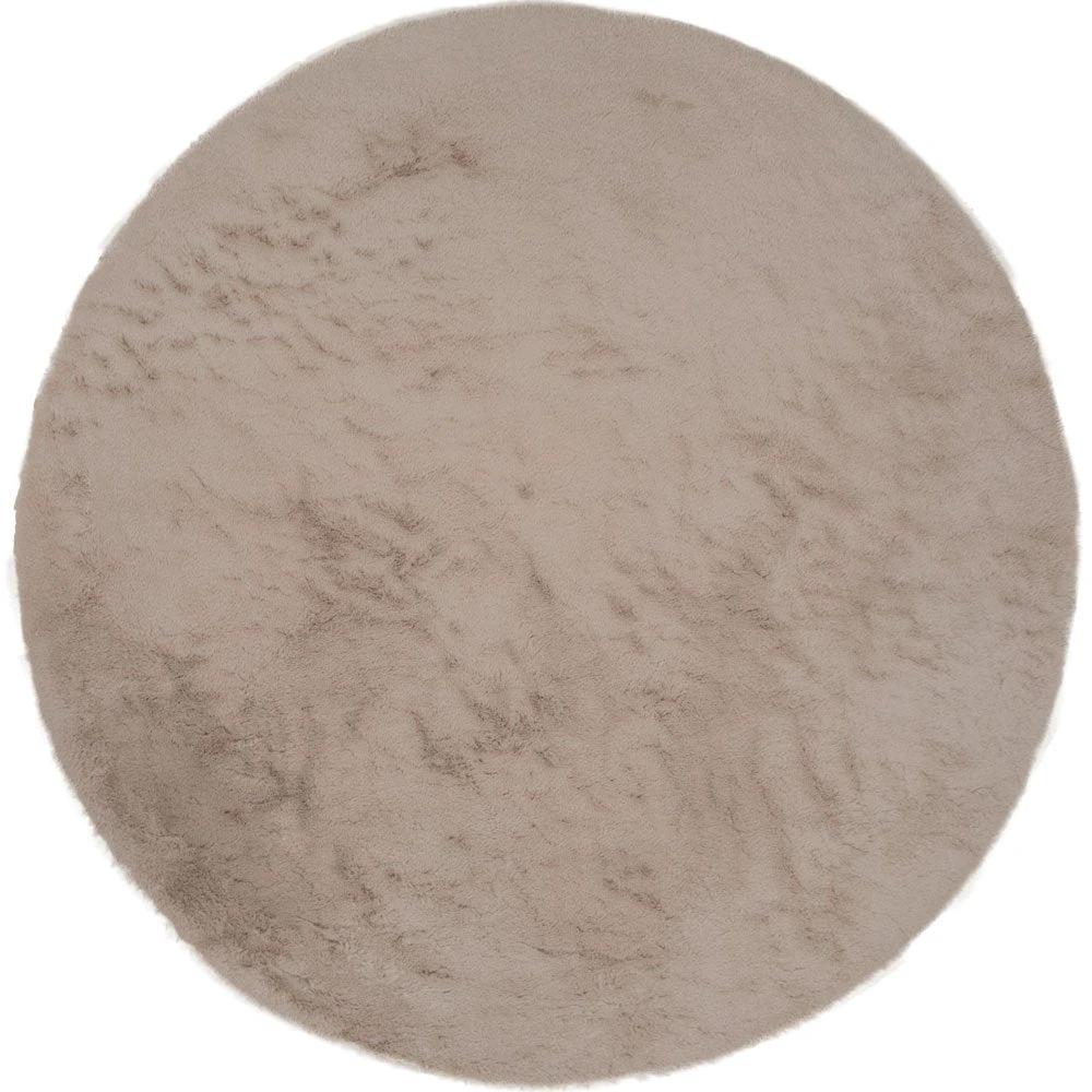 Vloerkleed Velluto Toffee – Rond ø160 cm by Veer Carpets