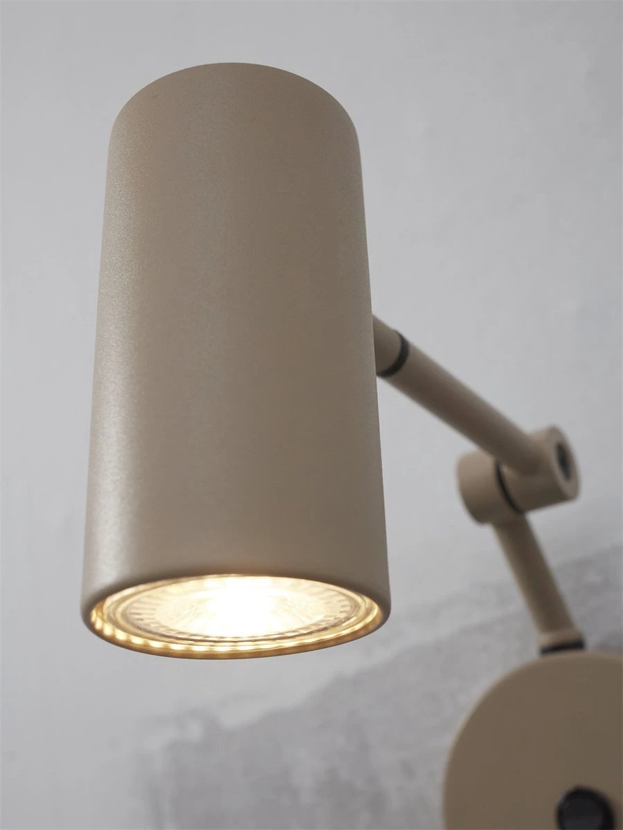 Wandlamp Montreux - Zand - 10.5x21.5x18cm by it's about RoMi
