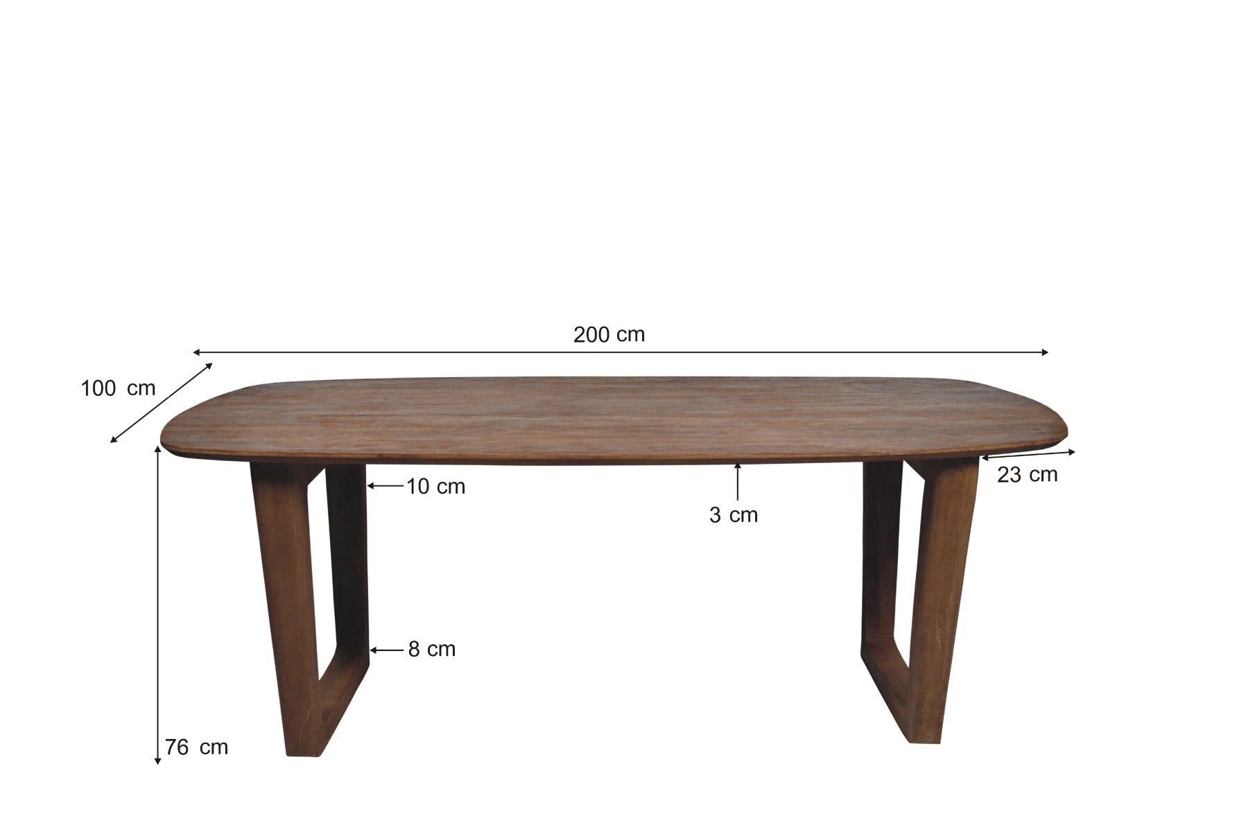 Eettafel Cortez 200 cm by Livingfurn