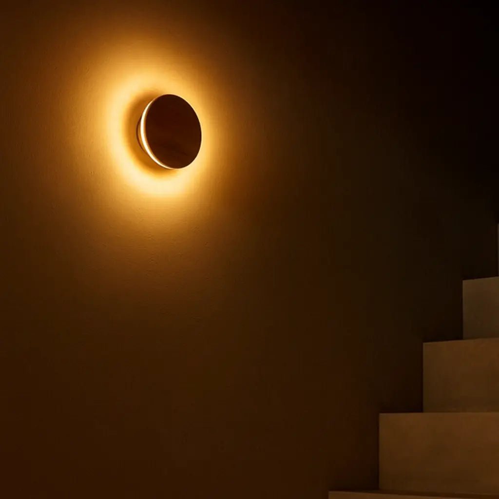 Wandlamp Oplaadbaar Lou Walnoot