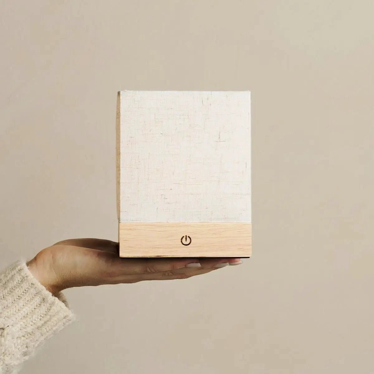 Tafellamp oplaadbaar Zano lichtbruine by Tavellio - Amsterdam