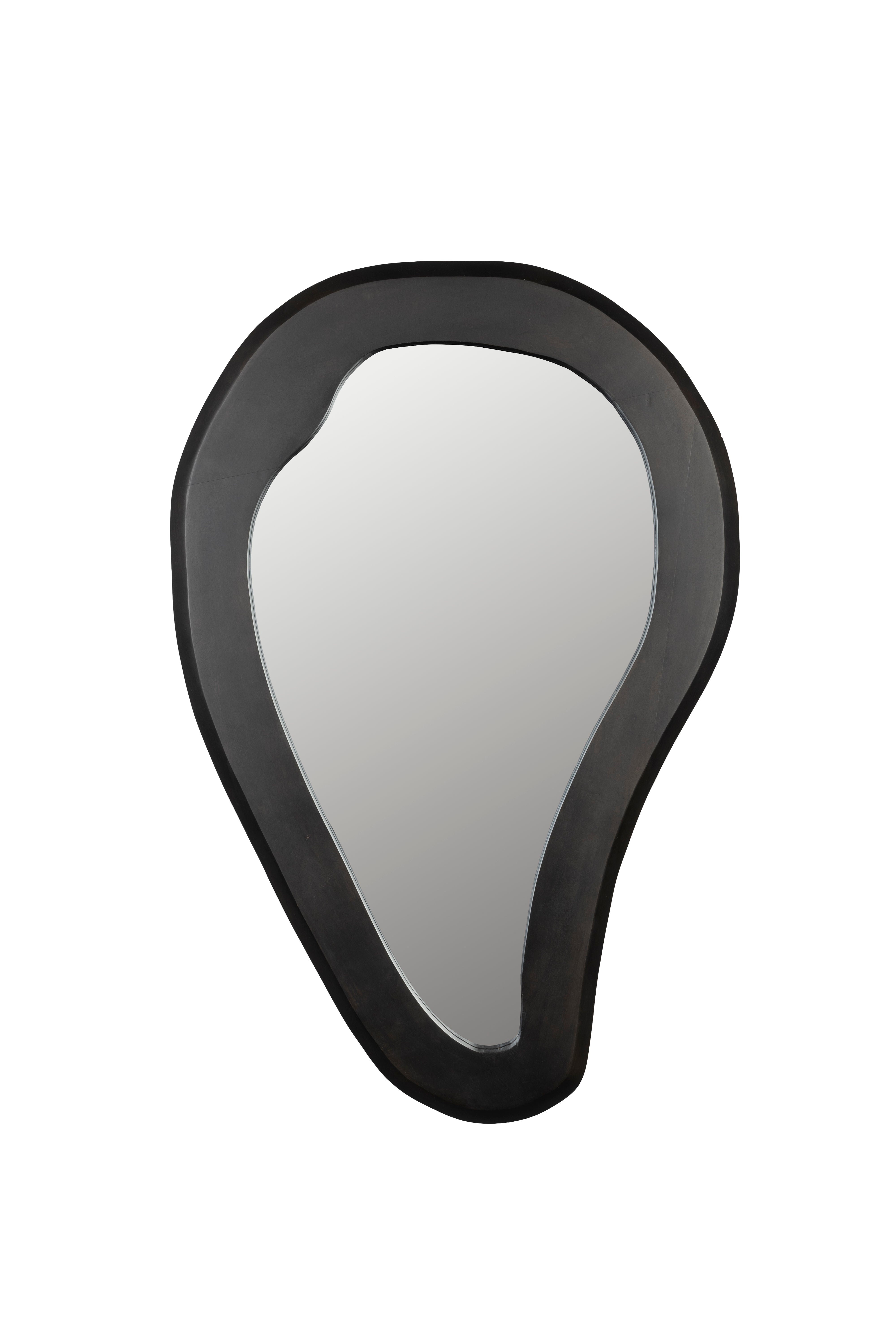 Mirror Aren Wood Black L