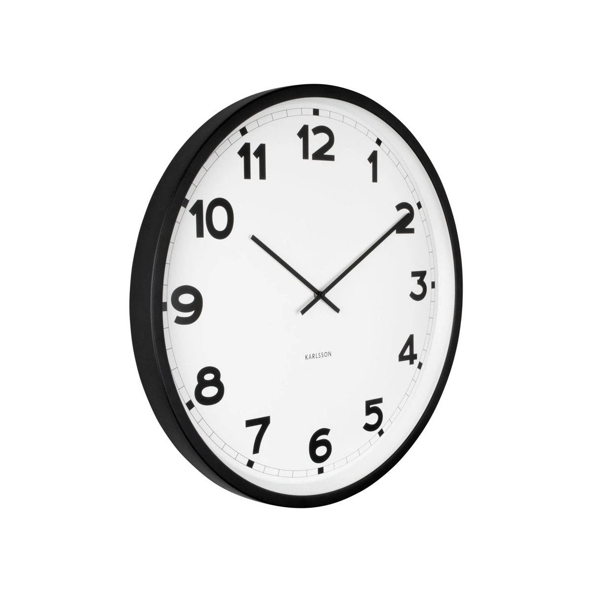 Wandklok New Classic Groot Wit by Karlsson