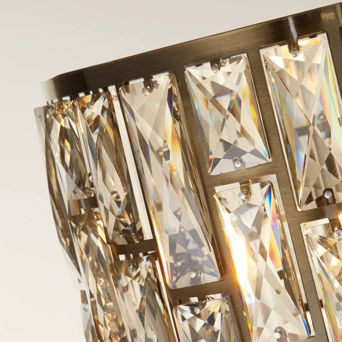 Vloerlamp Bijou - Antique Brass by Searchlight