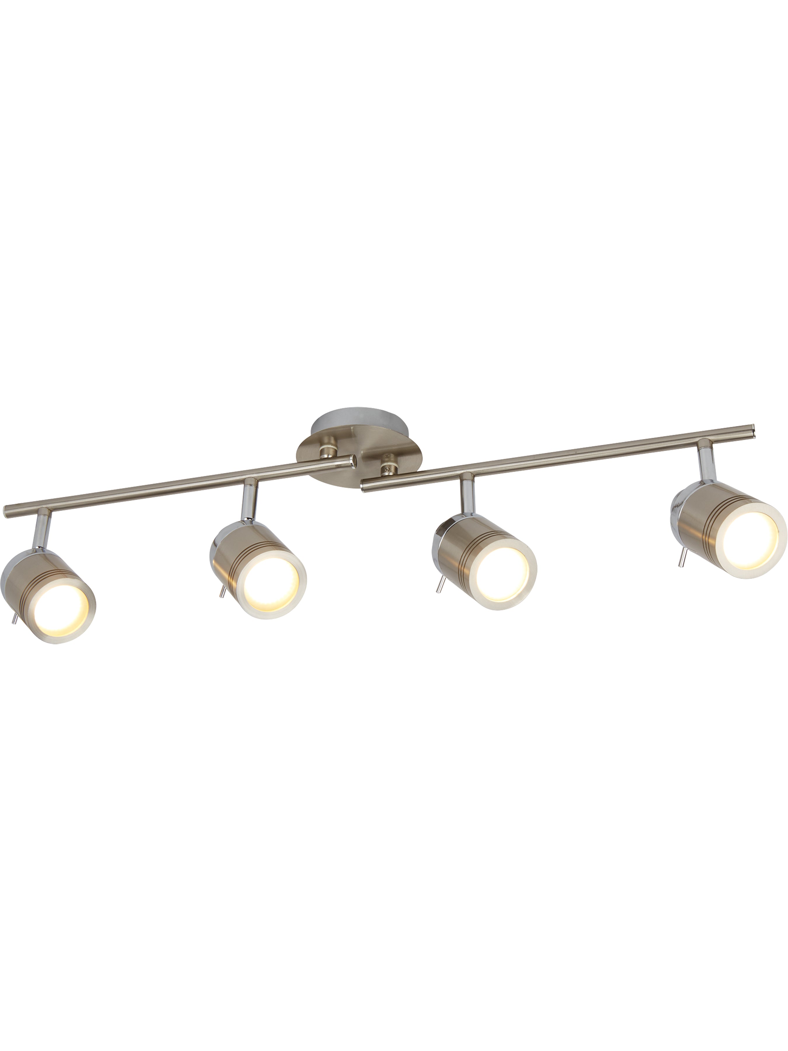Samson 4Lt Split Bar Spotlight - Satin Silver Metal