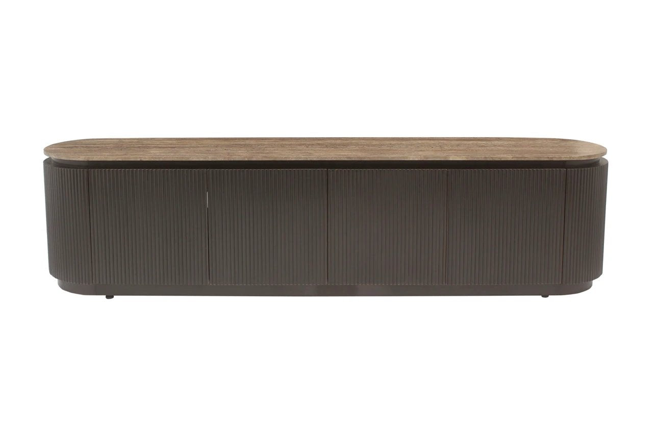 TV-meubel Russo bruin 4-deurs by Richmond Interiors