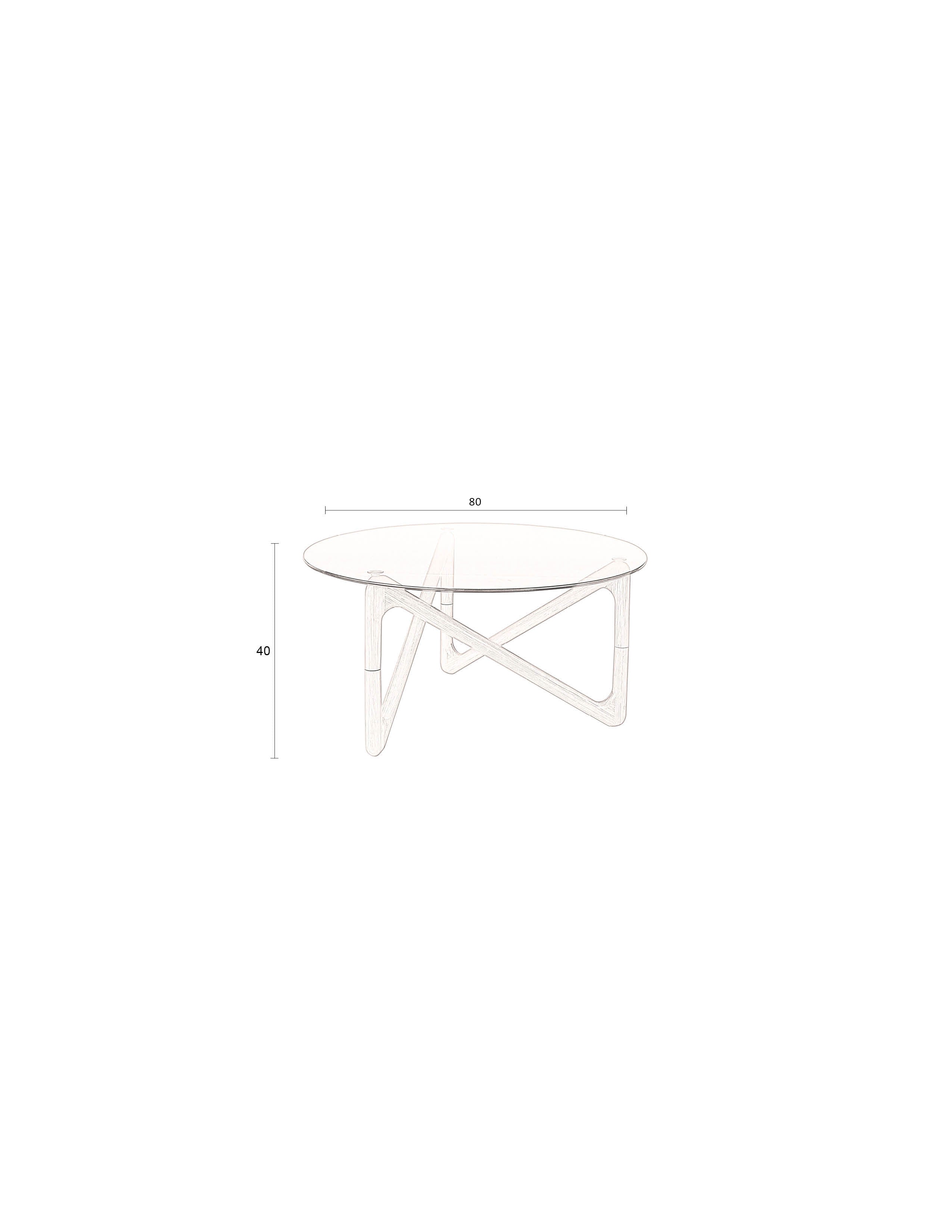 Coffee Table Naia Walnut