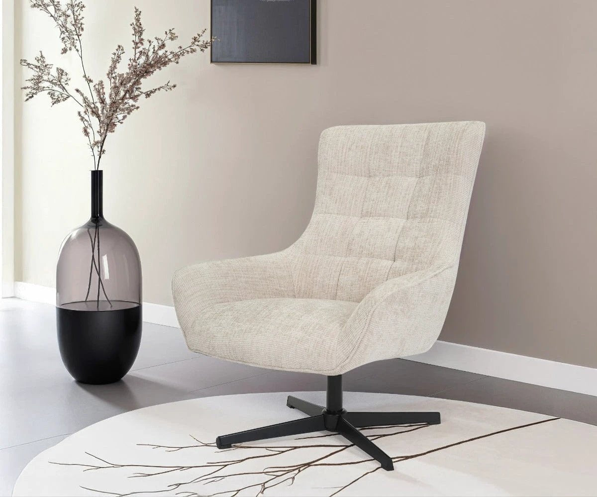 Fauteuil Naomi Toffee by Livingfurn