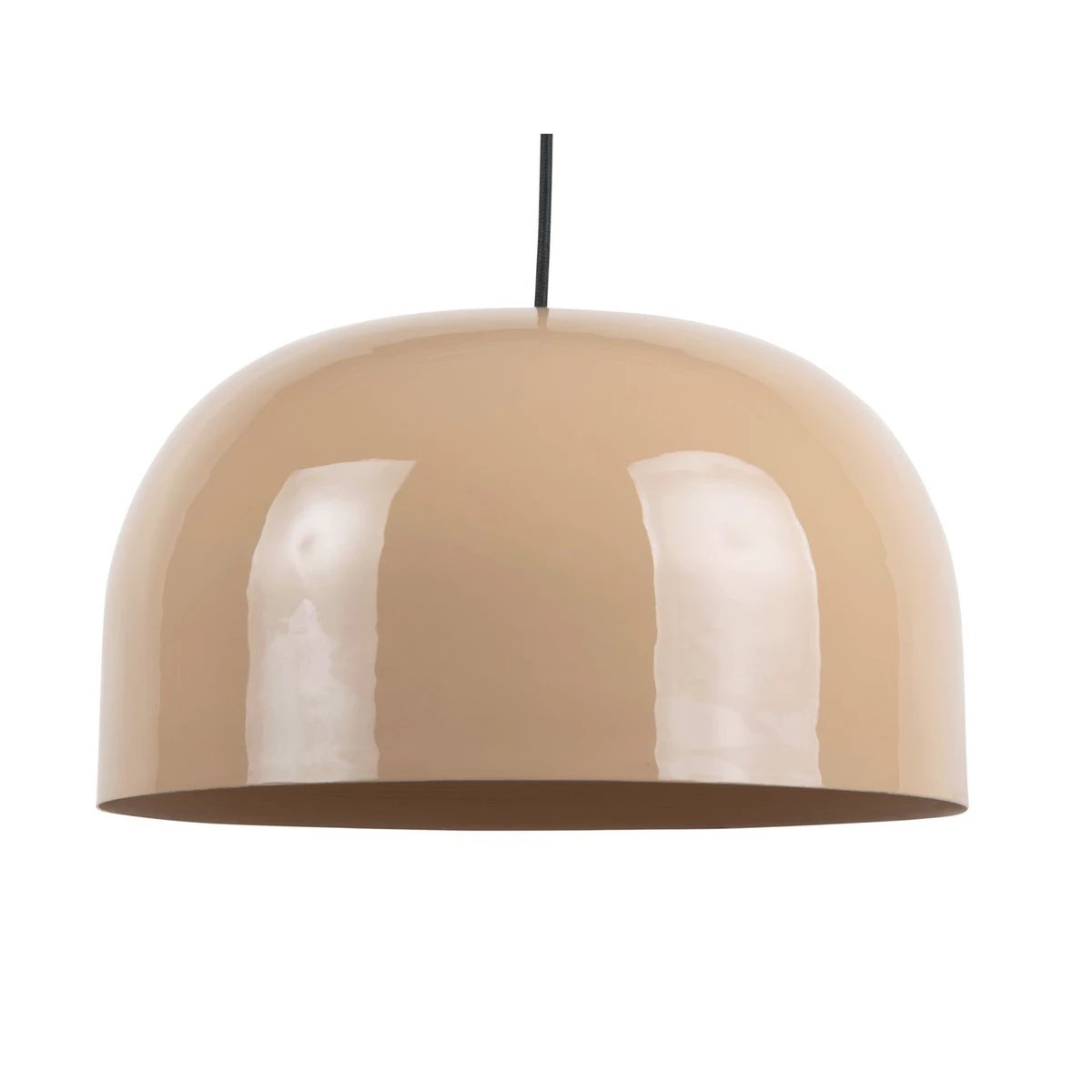 Hanglamp Koepel Beige by Leitmotiv