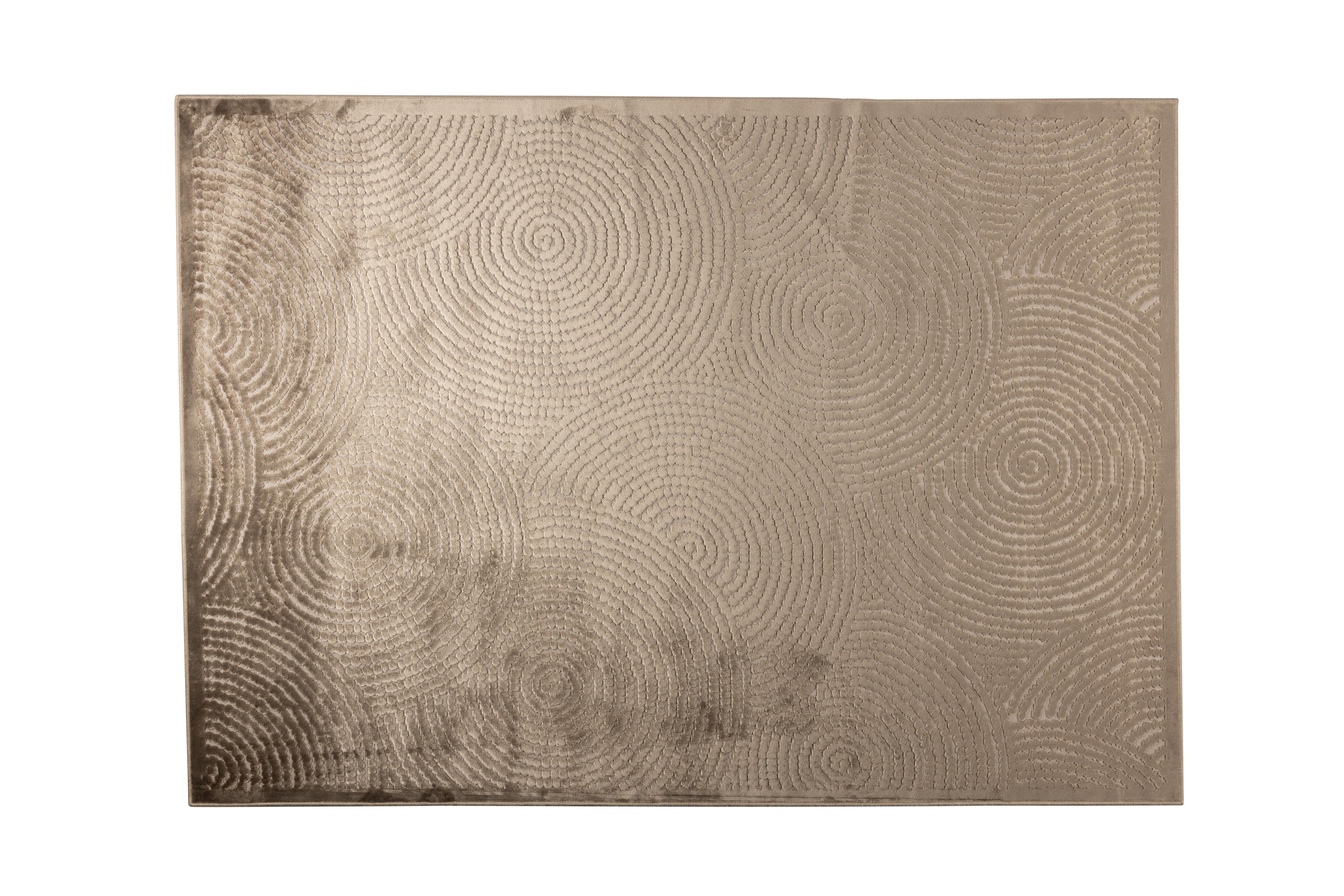 Carpet Dots 170x240 Caramel Brown