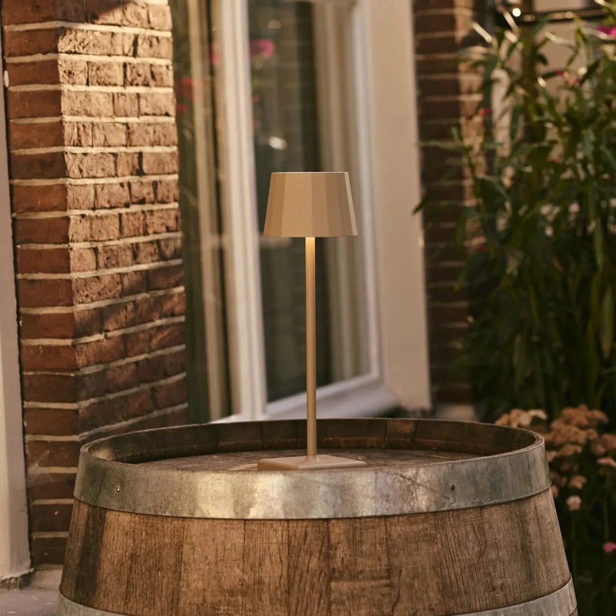 Tafellamp oplaadbaar Wouter Koala Brown by Tavellio - Amsterdam