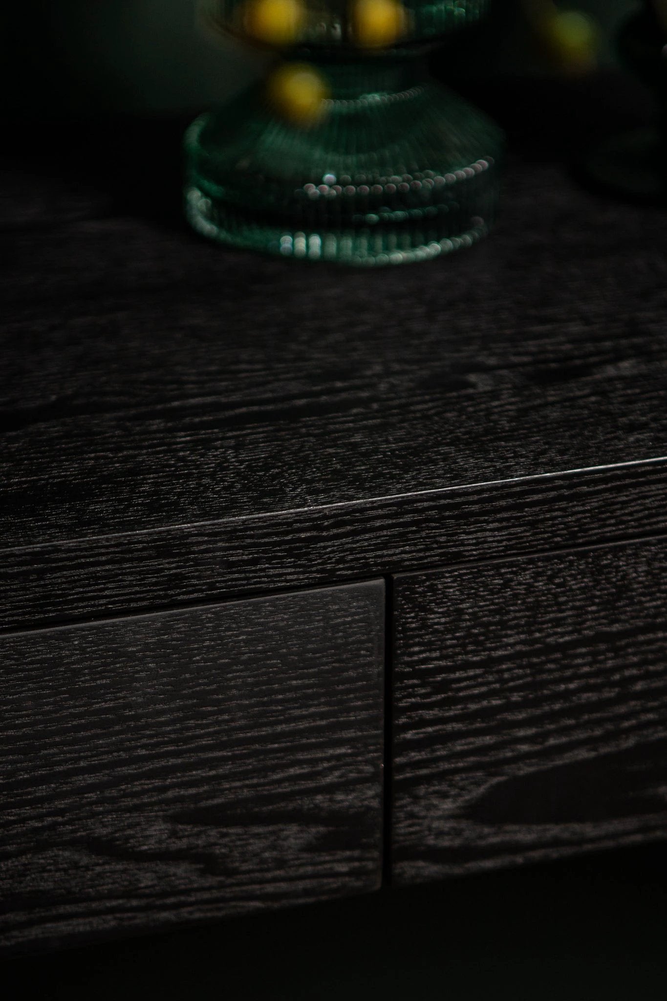 Wandtafel Tiess Zwart 2 Laden by PTMD