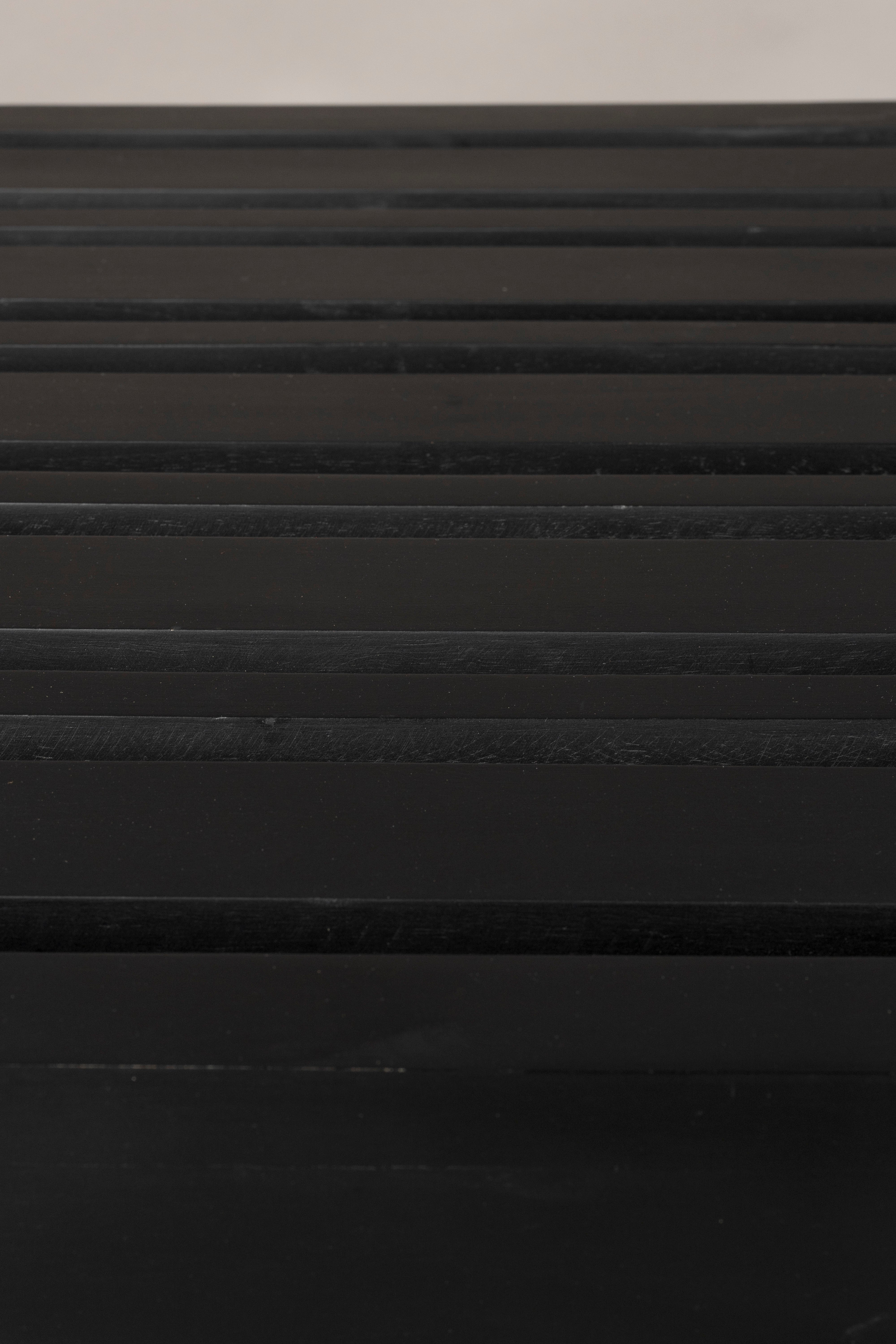 Wandbank Jakub Black by Dutchbone