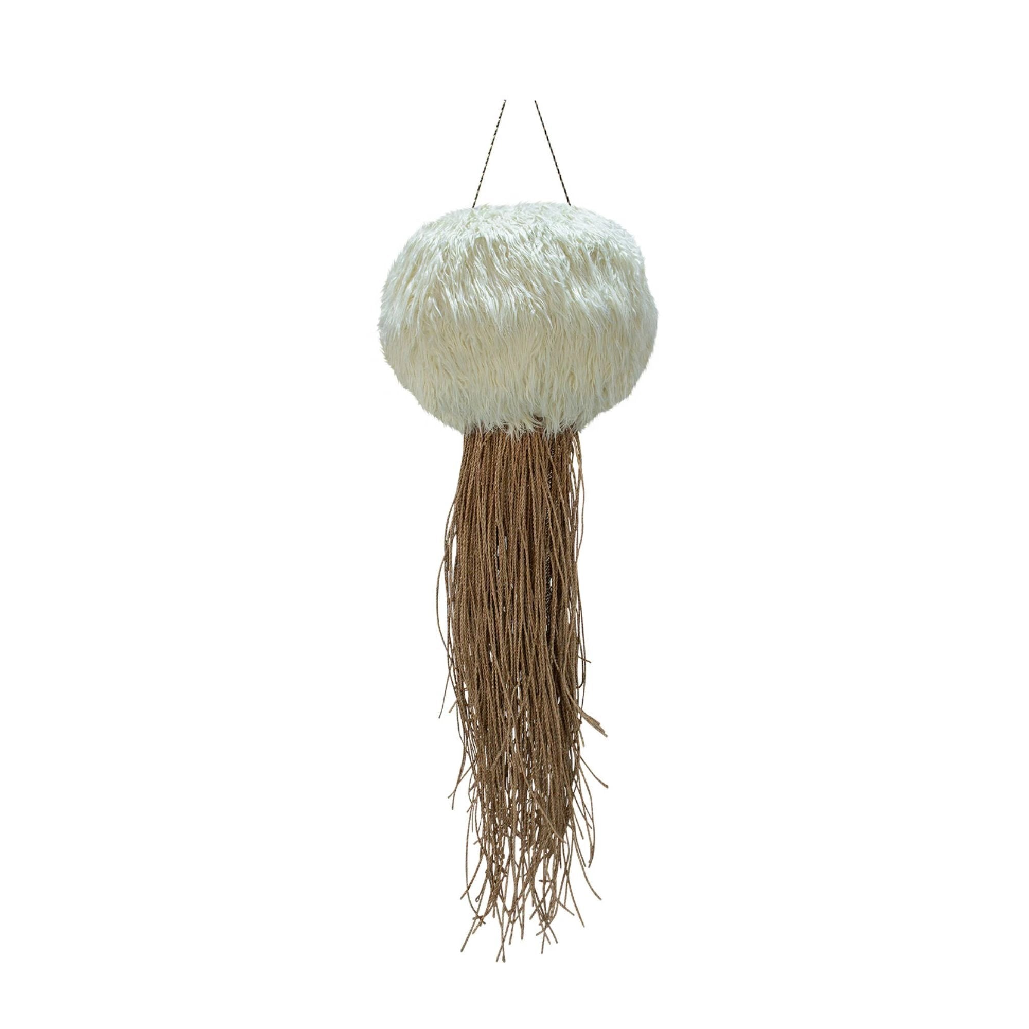 Goa Brown Hanging Lamp Fur Jellyfish S by PTMD