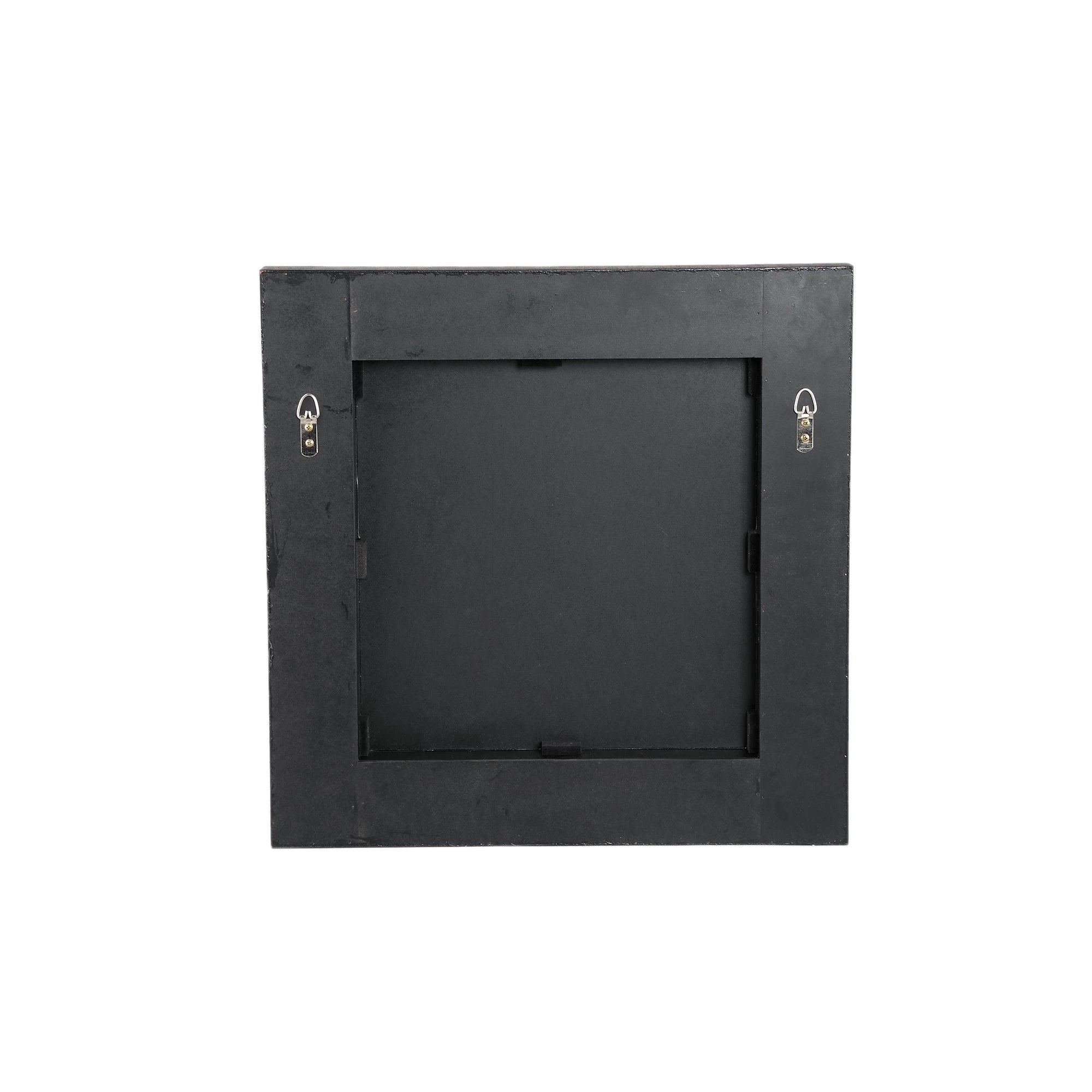 Tiess Bruine Spiegel Vierkant by PTMD