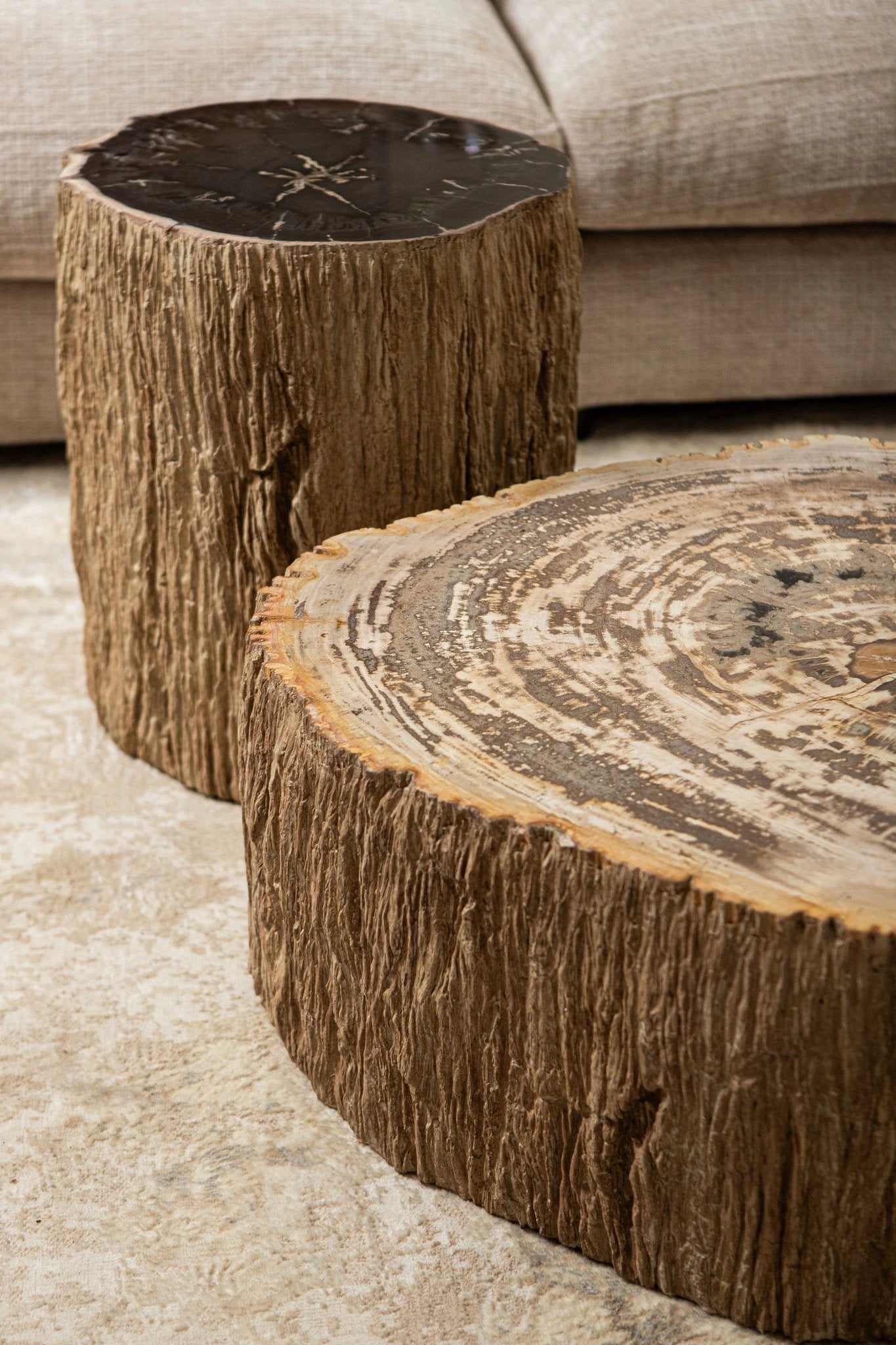 Kruk Taly naturel versteend hout en glasvezel by PTMD