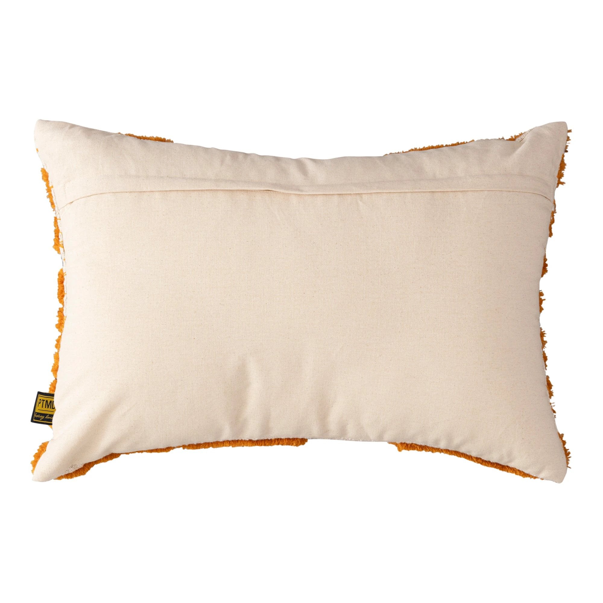 Kussen Genica oranje rechthoekig katoen by PTMD