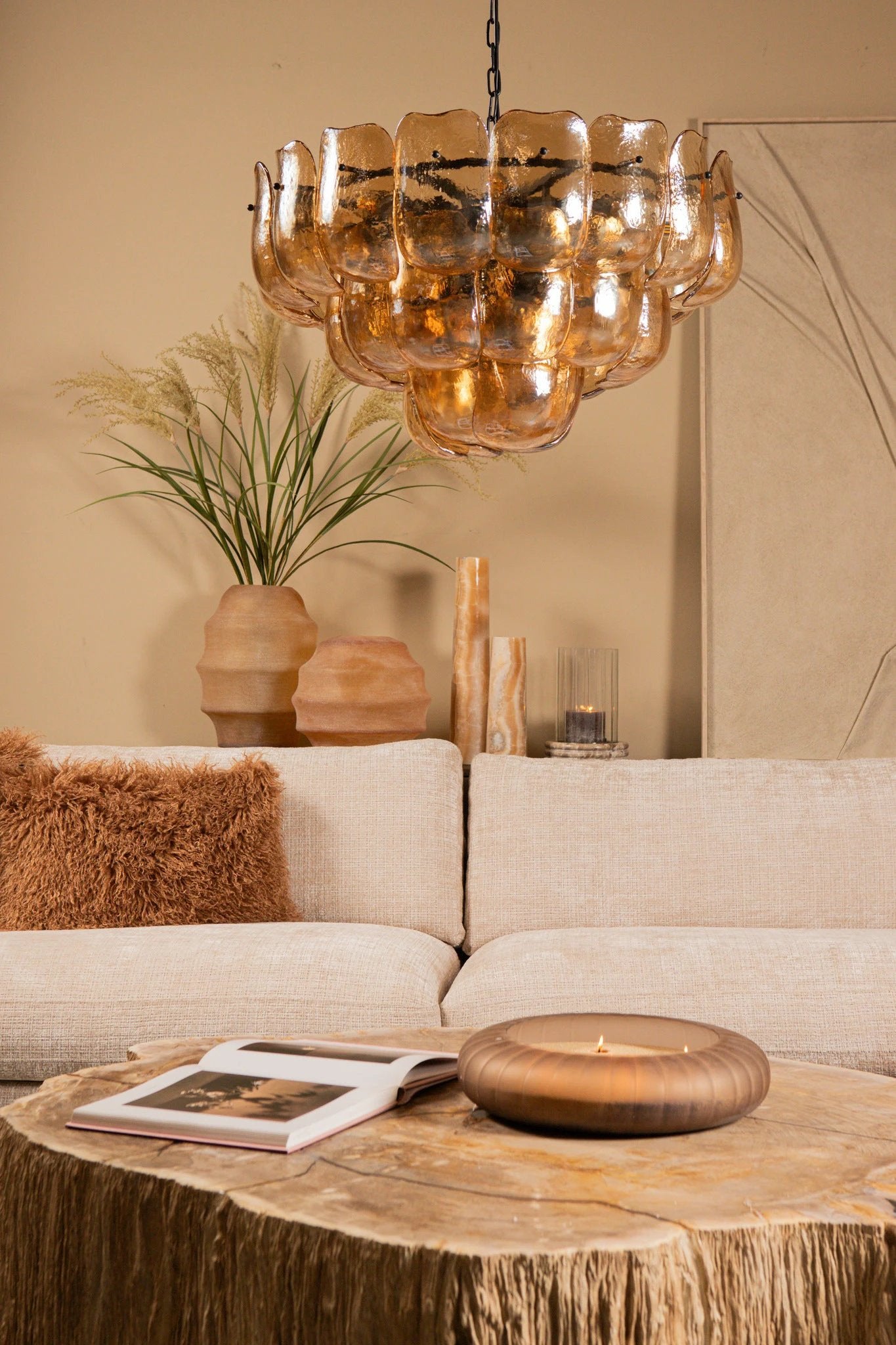 Hanglamp Vila Amber L by PTMD