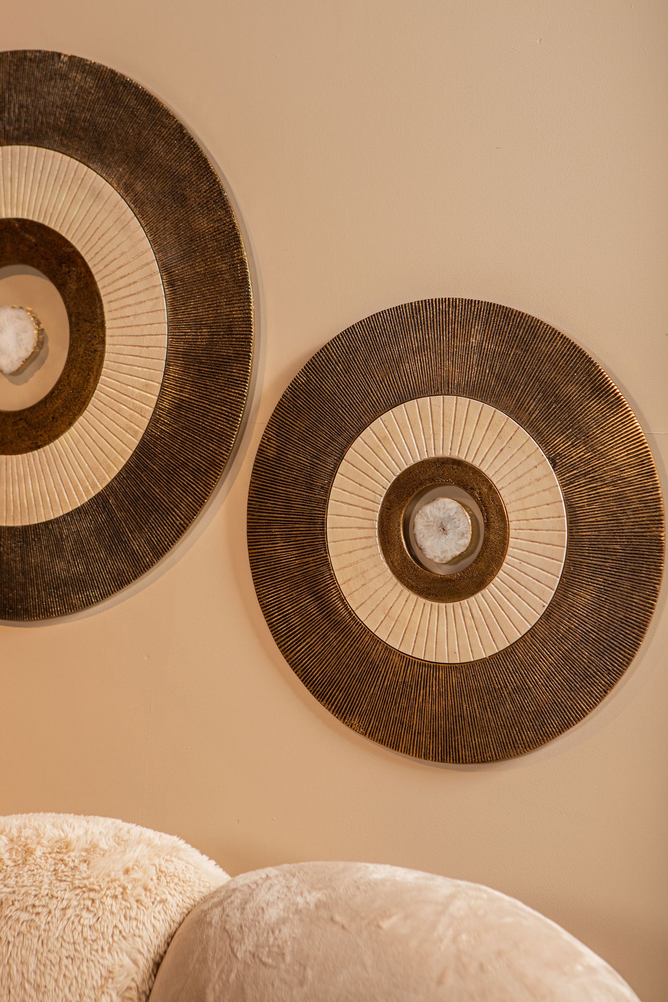 wandpaneel Jacci Gold rond S - depauwwonen