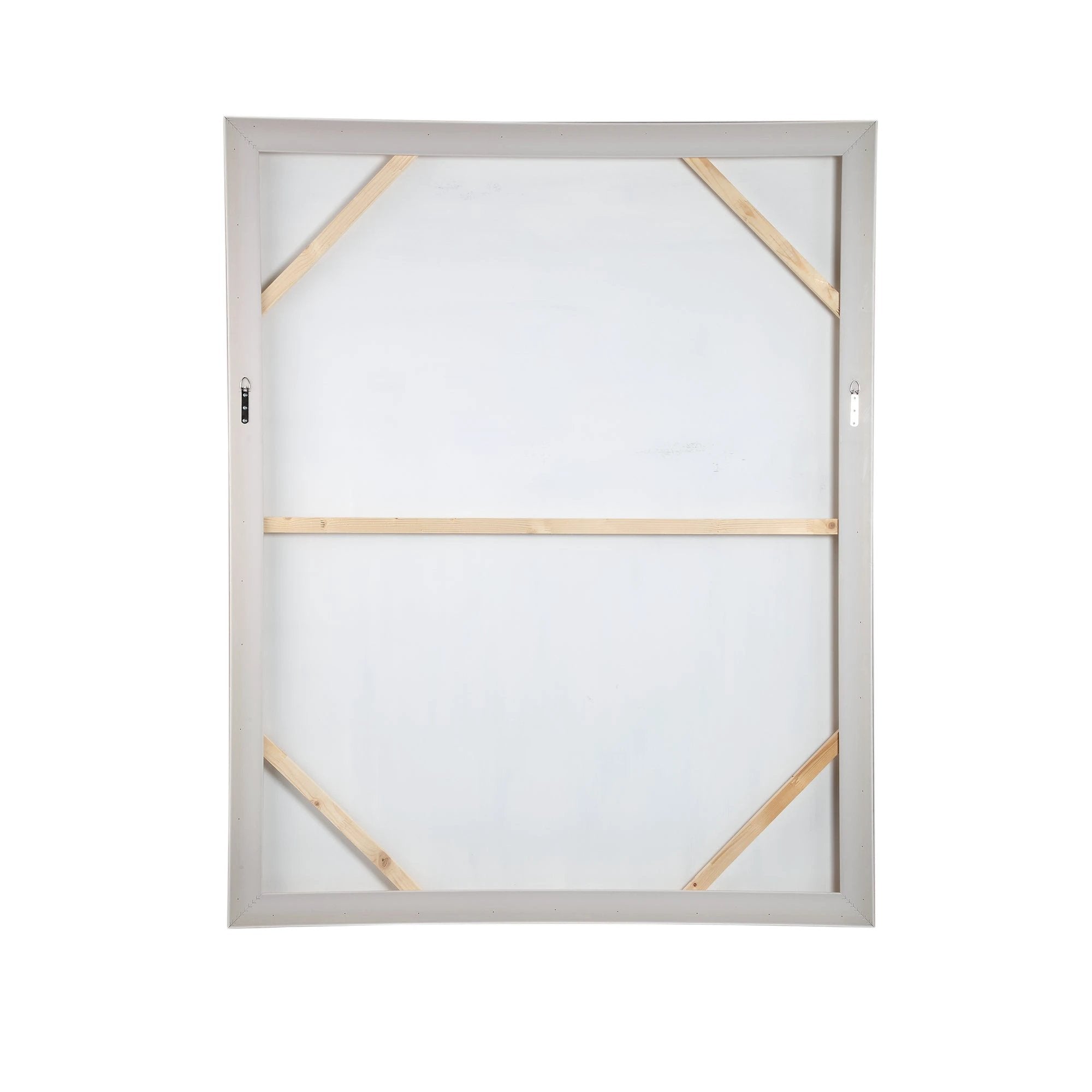 Olger Beige Abstract canvas-wandpaneel ingelijst B by PTMD