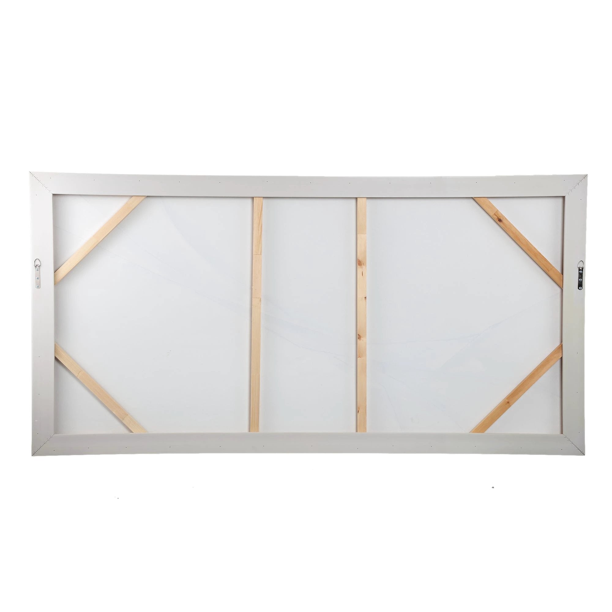 Dizze Zand Ingelijst Canvas-wandpaneel Textiele Golf L by PTMD