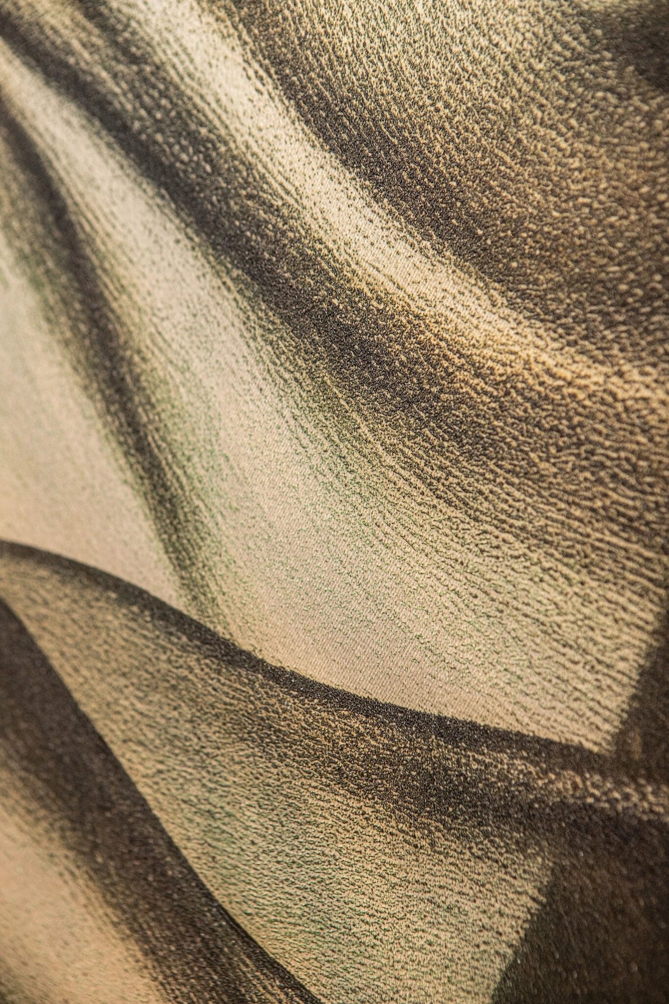 Jilla Dark Green Canvas Wall Panel Elegant Woman by PTMD