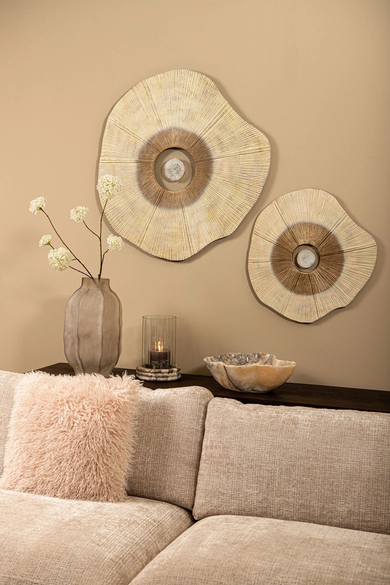 Wandpaneel Rella Beige L - depauwwonen