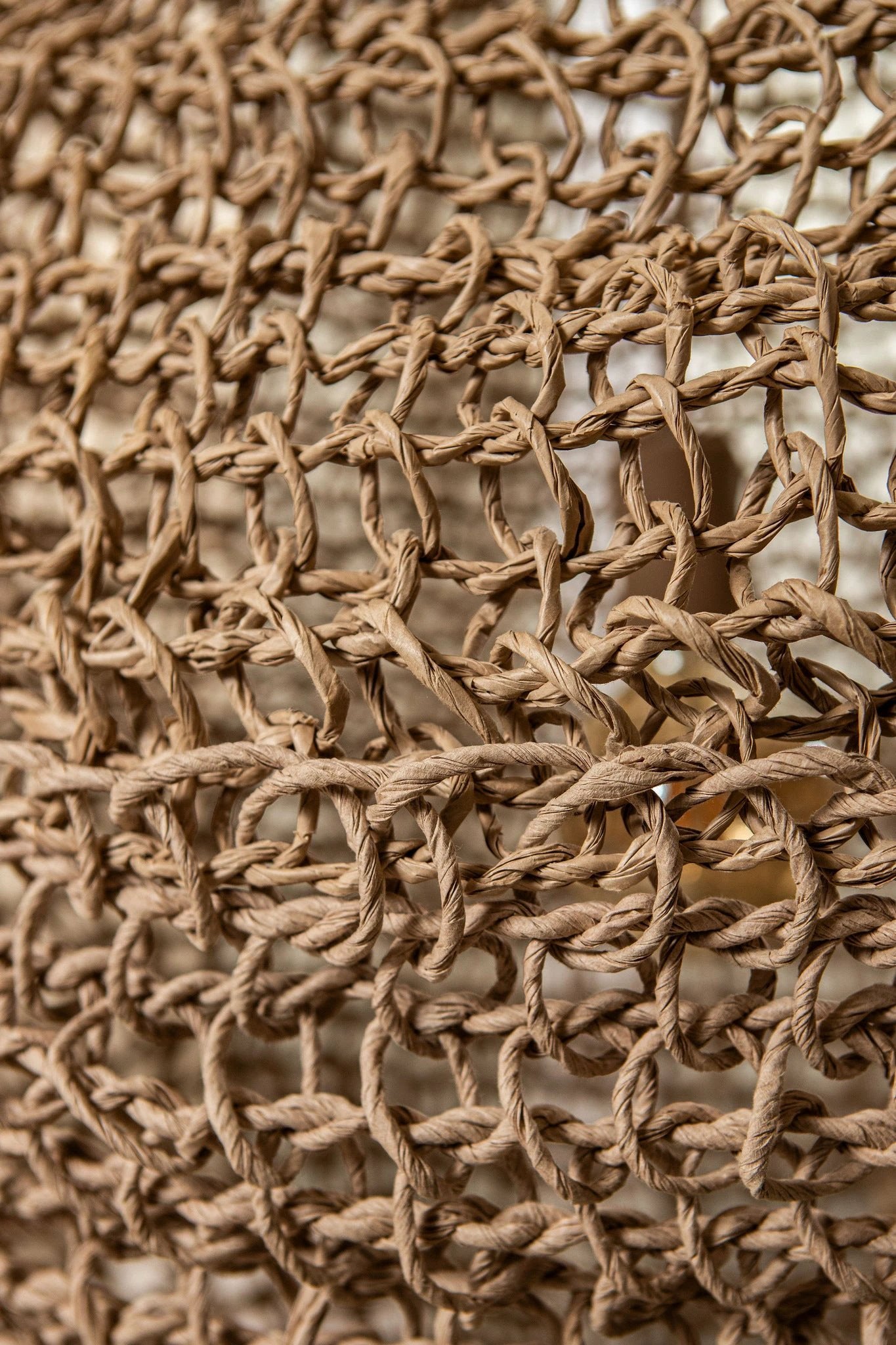 Hanglamp Dayo Natural Paper Rope Open by PTMD